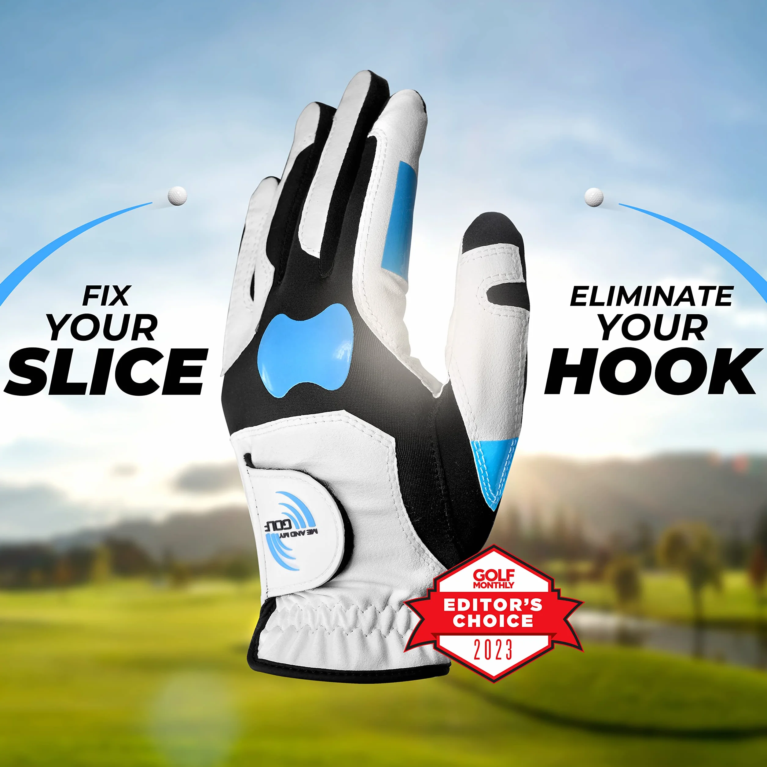 ME AND MY GOLF True Grip rękawice treningowe – idealne trzymanie przy każdym zamachu – rozmiar L/XL