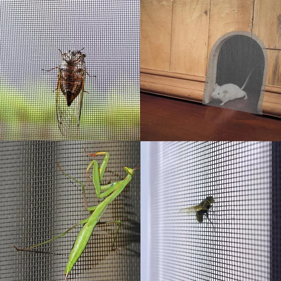 Siatka druciana ze stali nierdzewnej siatka druciana siatka siatka ze stali nierdzewnej 3 sztuki siatka metalowa siatka na owady siatka siatkowa siatka na gryzonie arkusz