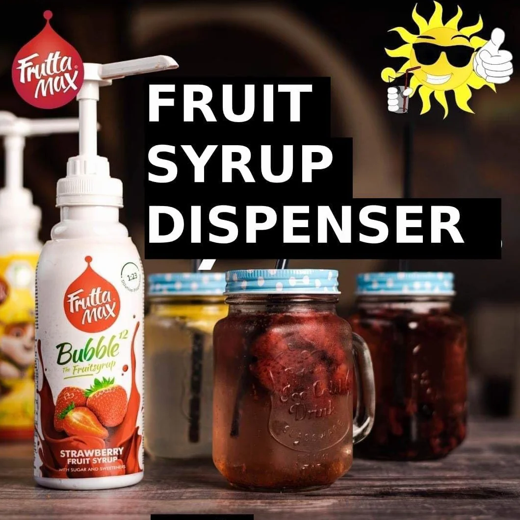 Pompka/dozownik syropu owocowego do butelki FruttaMax 2 szt