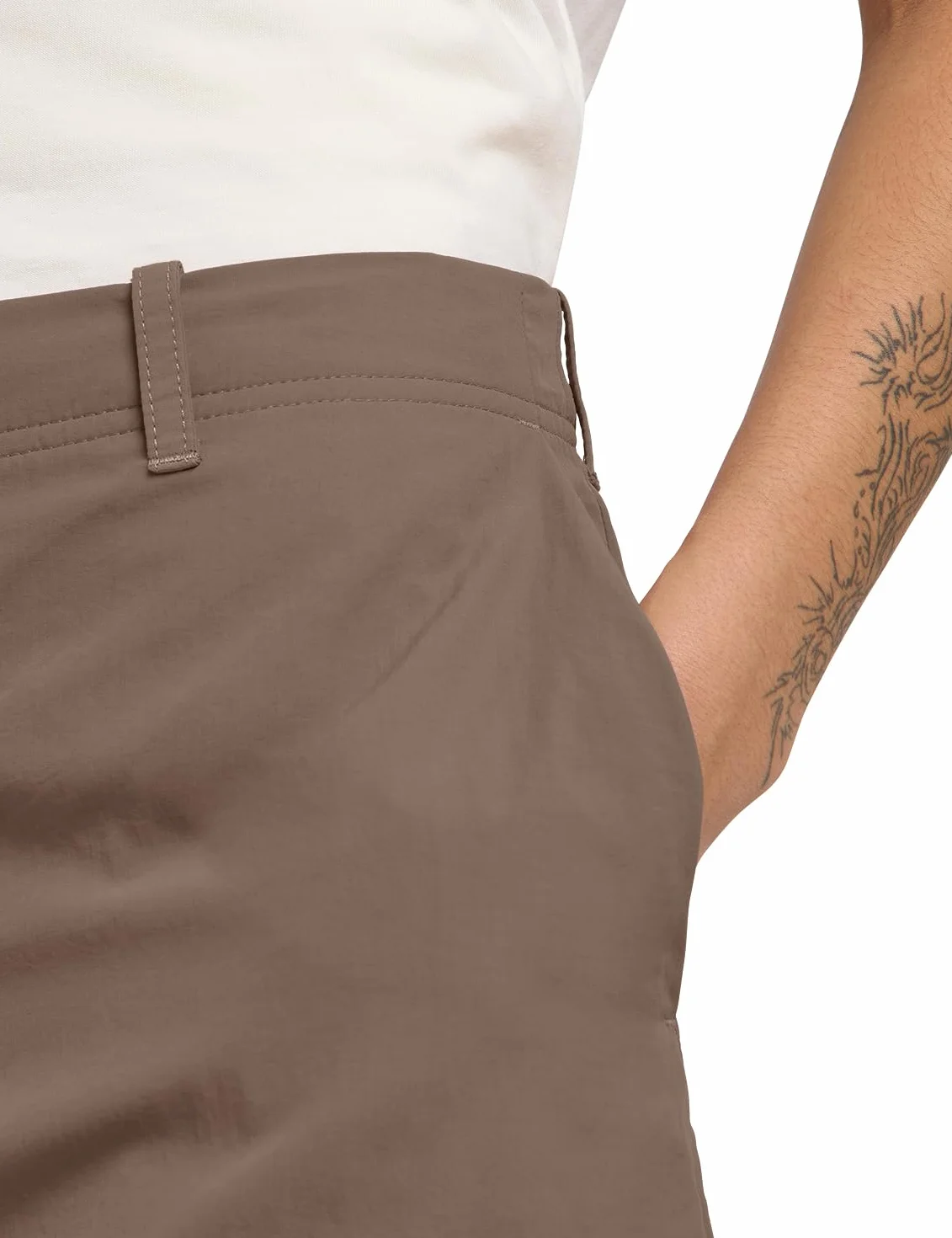 Jack Wolfskin Tihama W Skort damskie Zimna kawa 38