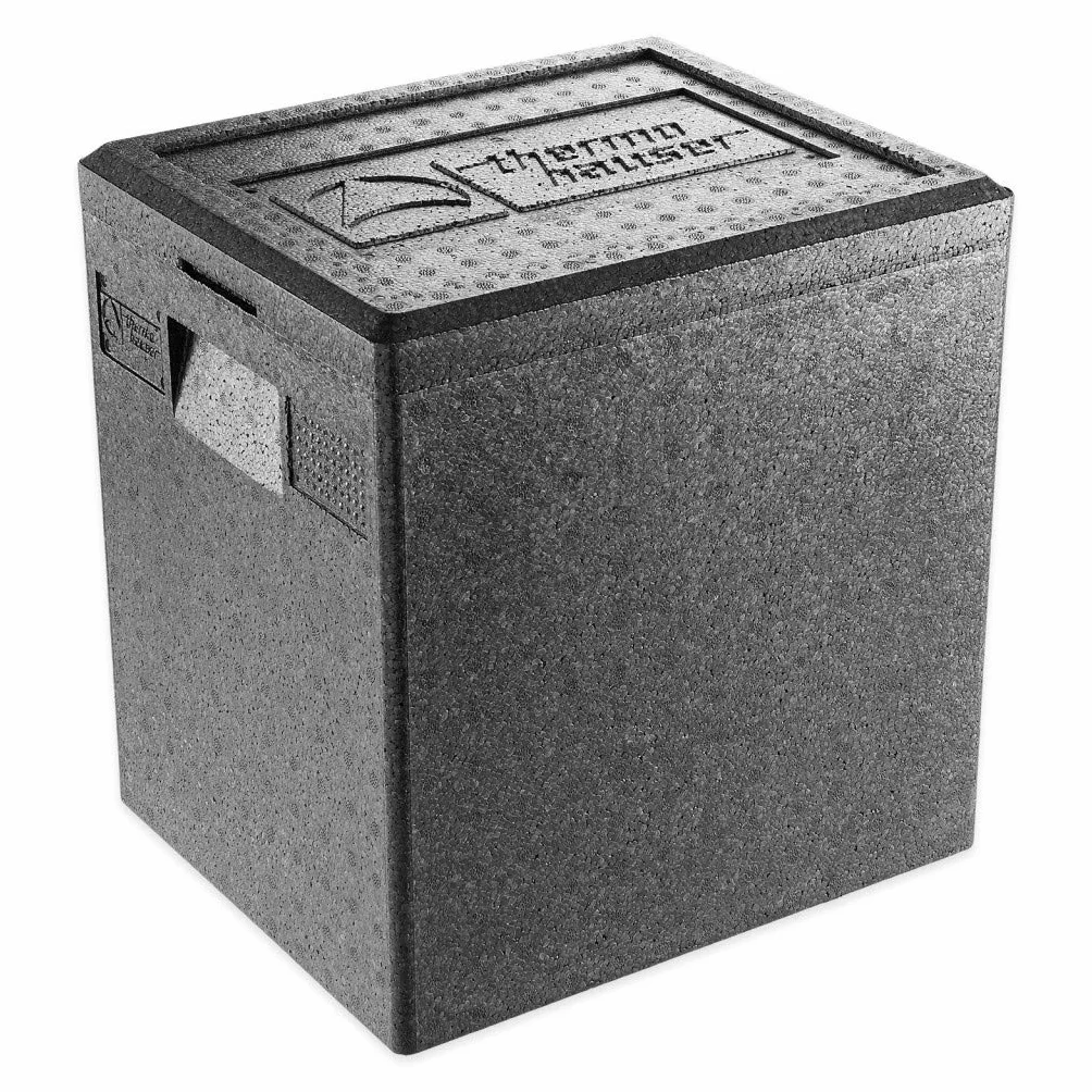 thermohauser EPP GN 1/2 pojemnik termiczny z pokrywką – pojemność 31 litrów – 39 x 33 x 41 cm