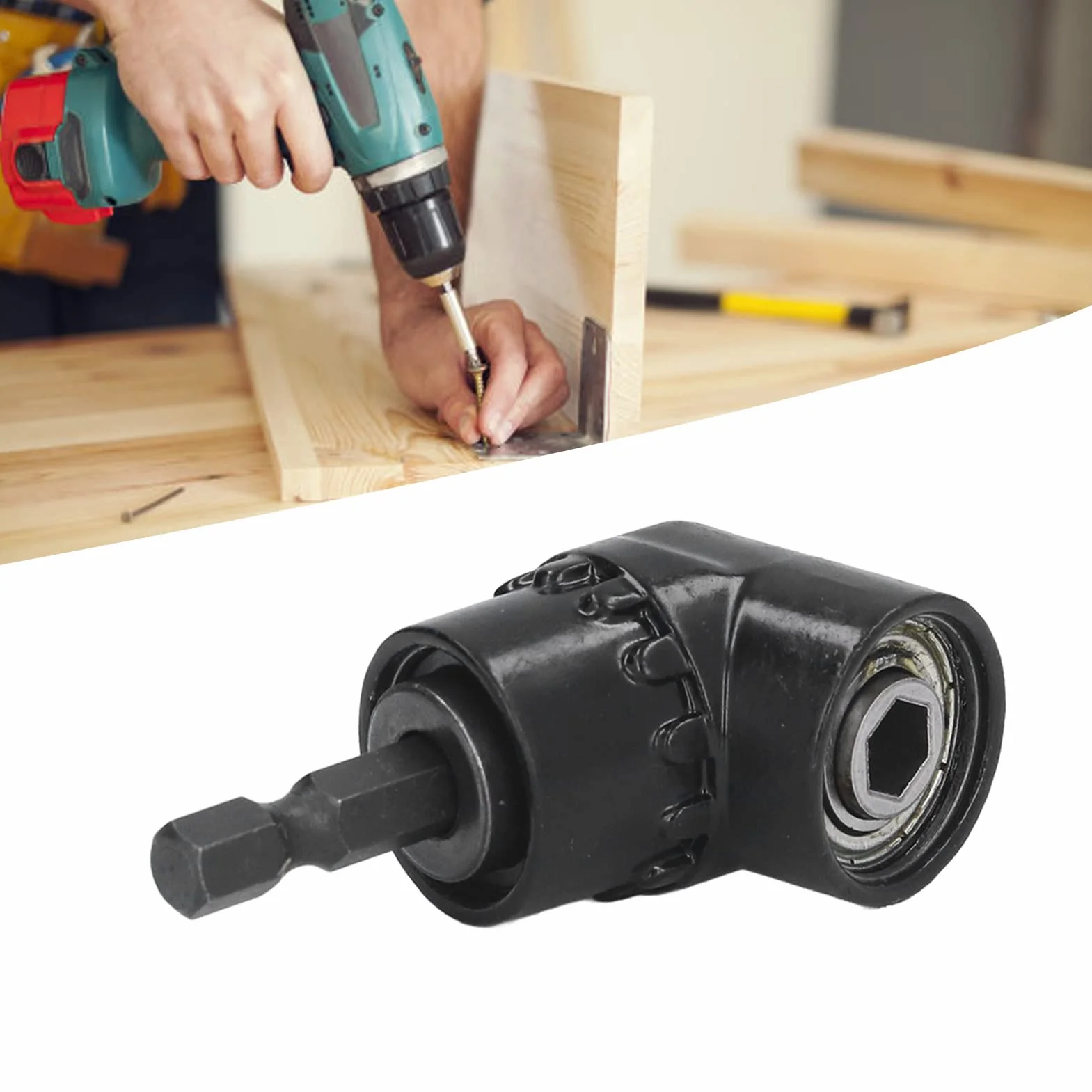 Adapter do Wiertarki Kątowej Adapter do Wkrętaka Kolankowego Narożnik do Mocowania Uchwytu Wyświetlacz Akcesoriów do Uchwytu Adapter do Uchwytu Plakatowego Wiertła Kątowe