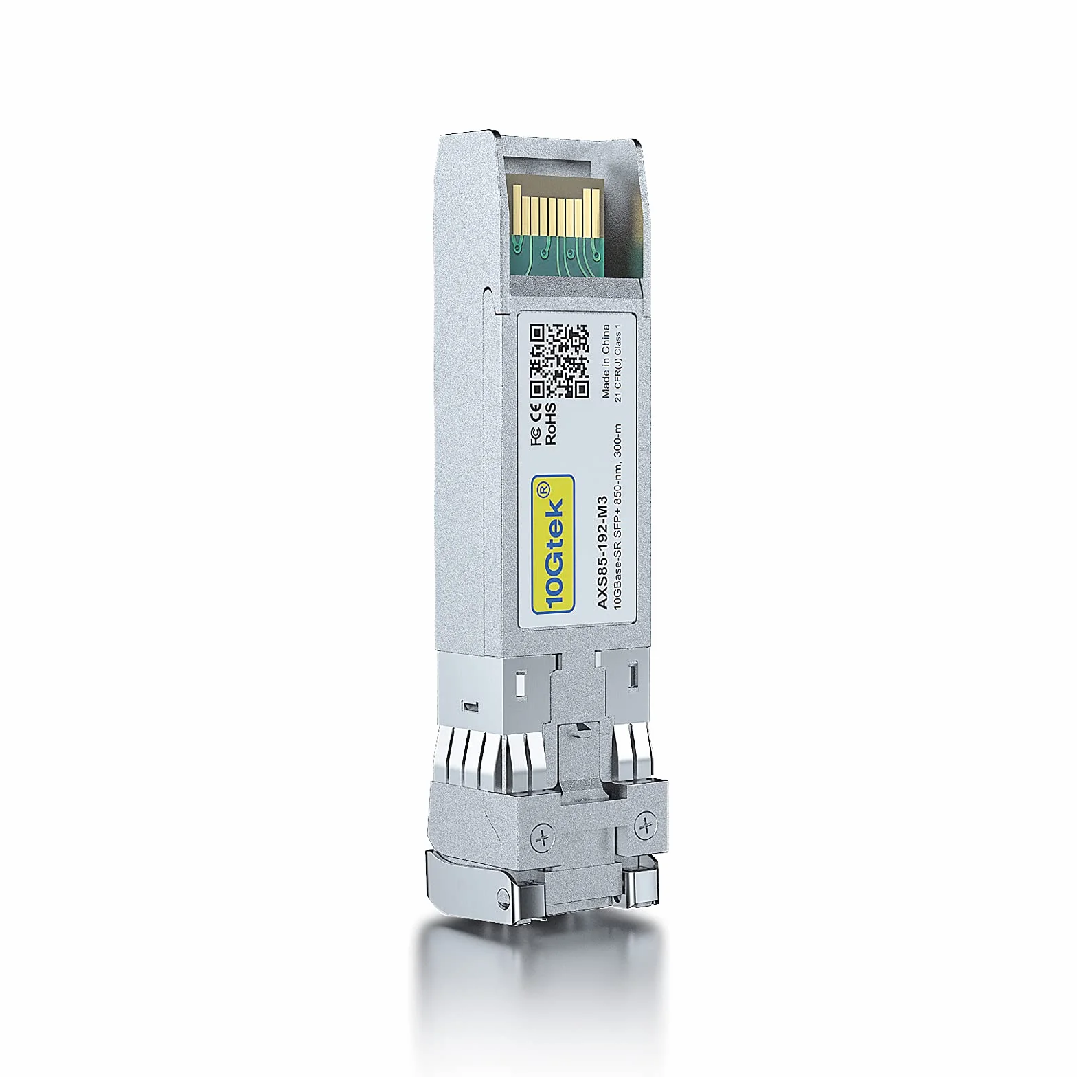 10Gtek for Netgear AXM761 SFP+ SR Multimode Transceiver, 10GBase-SR Fibre Module, Dual LC Connector, 850nm, 300m