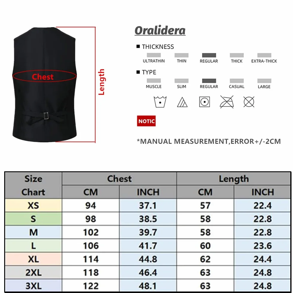 Męska kamizelka slim fit, formalna, na wesele, imprezę, na co dzień, jednolity kolor, bez rękawów, garnitur, kamizelki, kamizelka