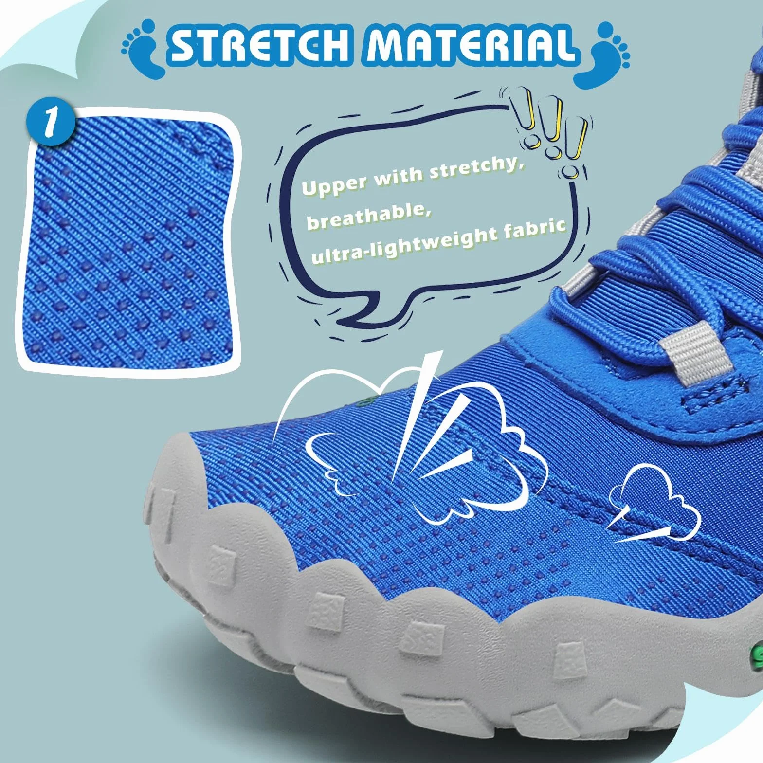 Saguaro dziecięce buty do chodzenia boso, lekkie buty trekkingowe, dla dziewcząt, outdoorowe buty do fitnessu