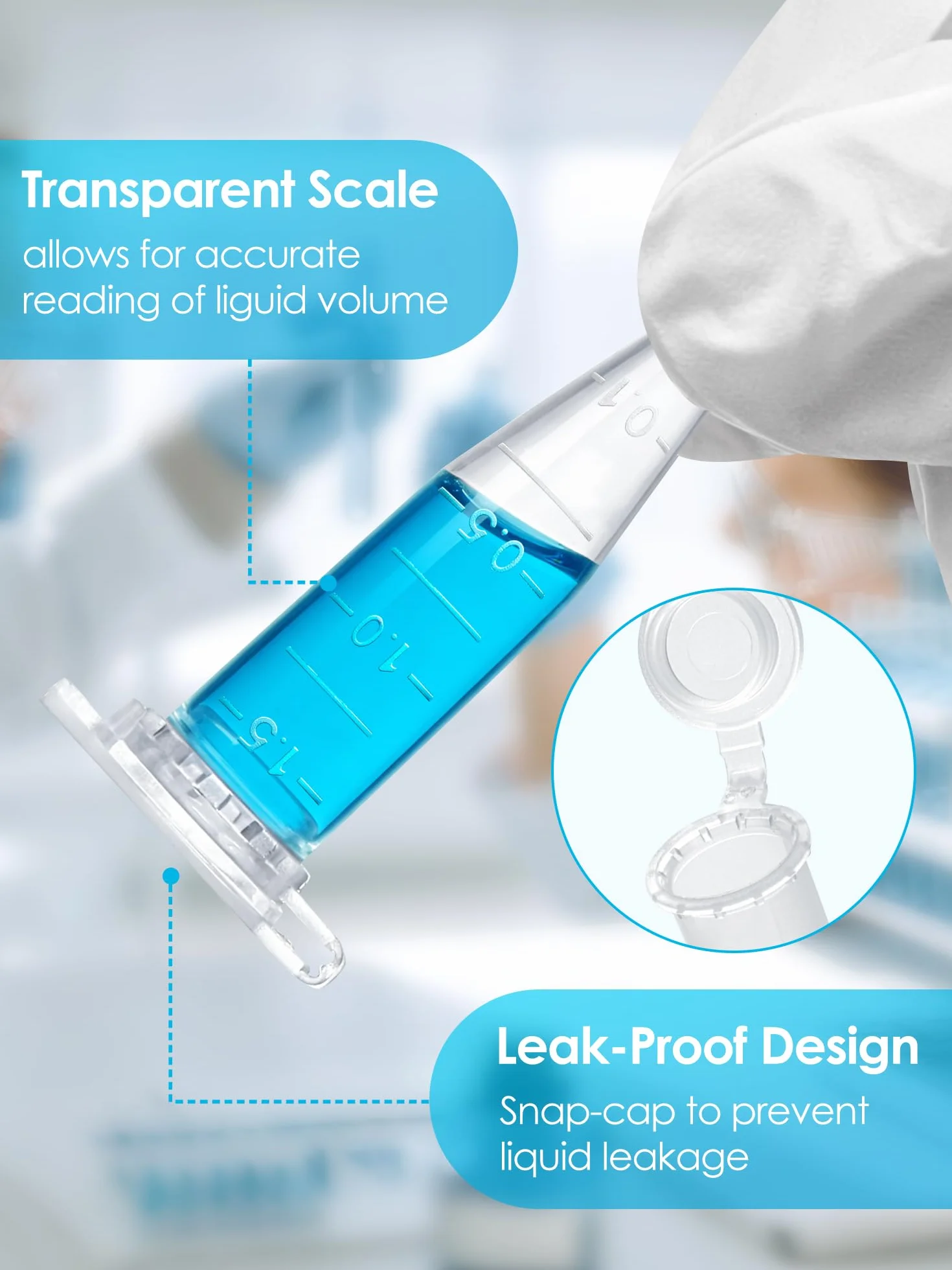 30 sztuk probówek 2 ml, plastikowe rurki wirówkowe z tworzywa sztucznego, naczynia reakcyjne, stożkowe rurki mikrowirówkowe, przezroczyste kapsułki, puste do laboratorium, próbek
