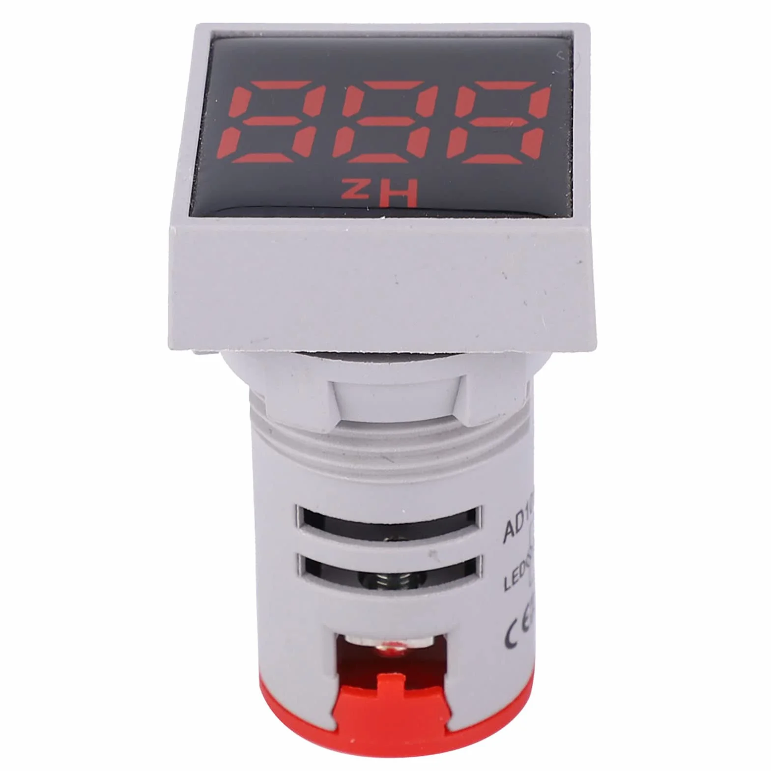 Wskaźnik Częstotliwości AC 100~380V 20~75Hz Kwadratowy Wyświetlacz Cyfrowy Wskaźnik LED Wskaźnik Częstotliwości Urządzenie do Pomiaru Częstotliwości Urządzenie do Testowania
