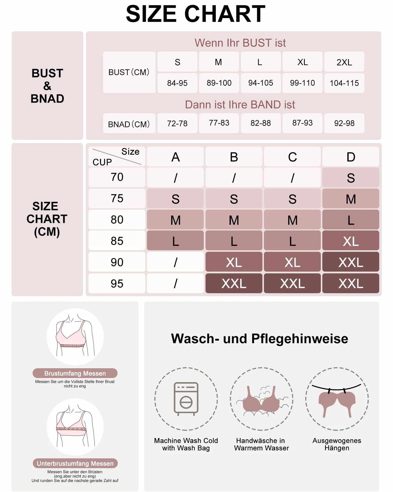 SHARICCA Gładki biustonosz damski, bez fiszbinów, bezszwowy biustonosz push-up z modnym otworem bezszwowy, wygodny, miękki braletka, biustonosz bez fiszbinów, z wyściełanym