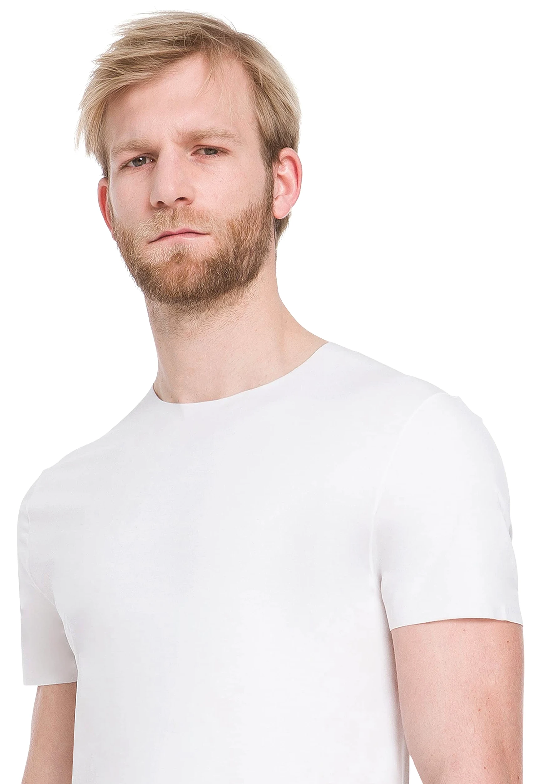 Wolford Męski podkoszulek męski Pure T-Shirt, biały, L