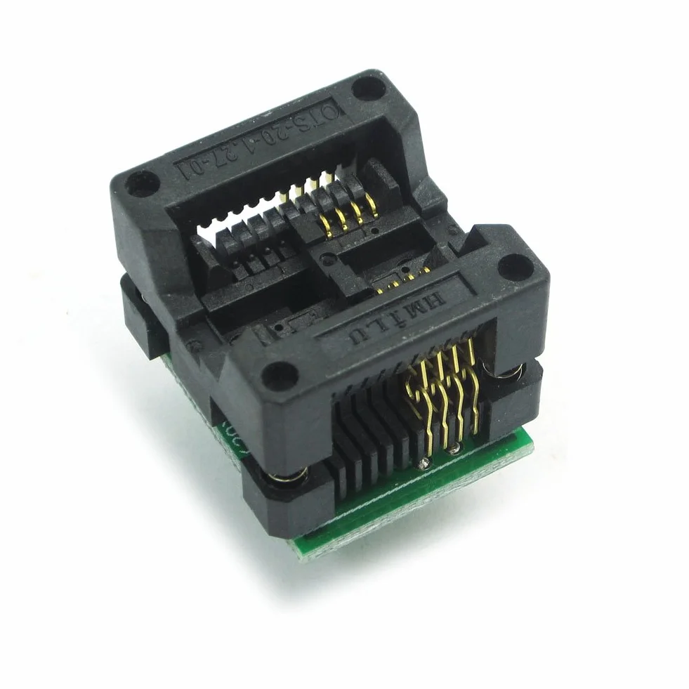 DollaTek 200-208 mils SOP8 do DIP8 IC adapter gniazda OTS-20-1.27-01 do 25xx eeprom flash