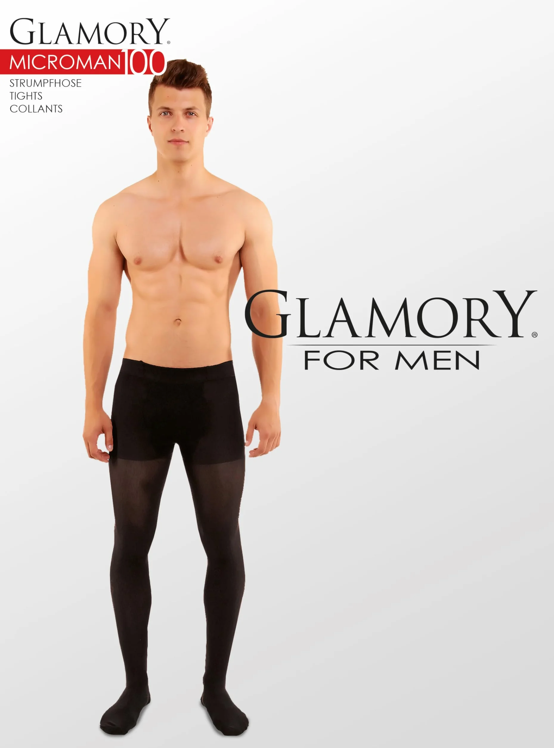 Rajstopy męskie GLAMORY Microman 100