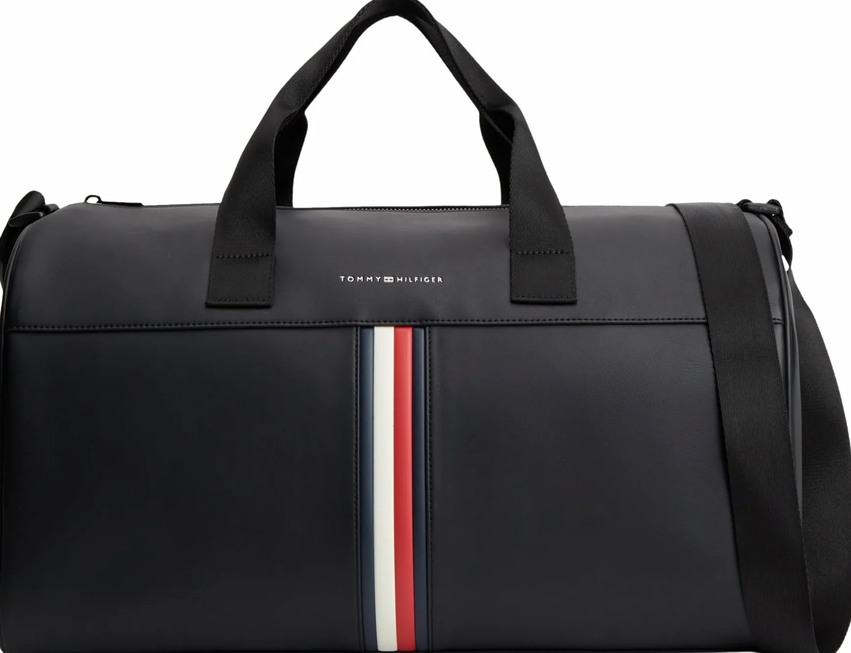 Tommy Hilfiger Męska torba podróżna Th Metro AM0AM14519 Weekender, czarna, jeden rozmiar
