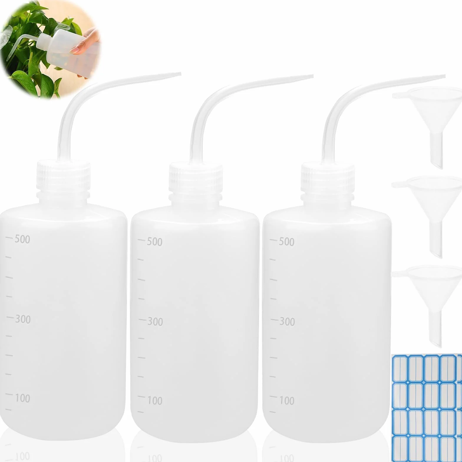 DKBT 3 sztuki butelka z rozpylaczem 500 ml