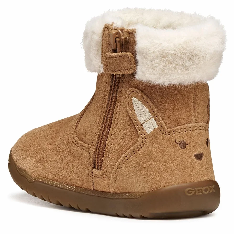 Geox Macchia Girl Buty First Walker Shoe dla Niemowląt Dziewczynek