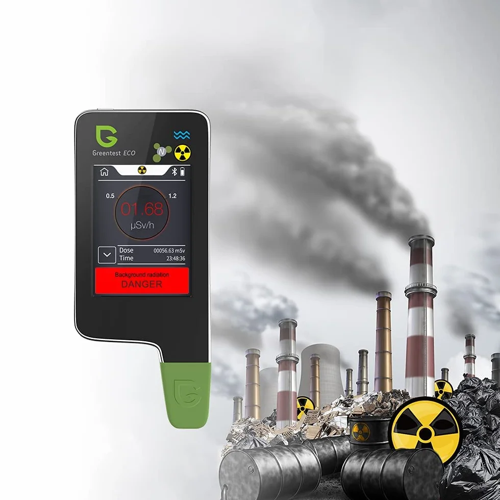 Greentest Eco 6 licznik Geigera Nitrattester do mięsa i ryb Tester TDS Tester wody Detektor promieniowania Licznik promieniowania Tester nitrytów urządzenie do pomiaru geigera dozymetr Tester nitrytów