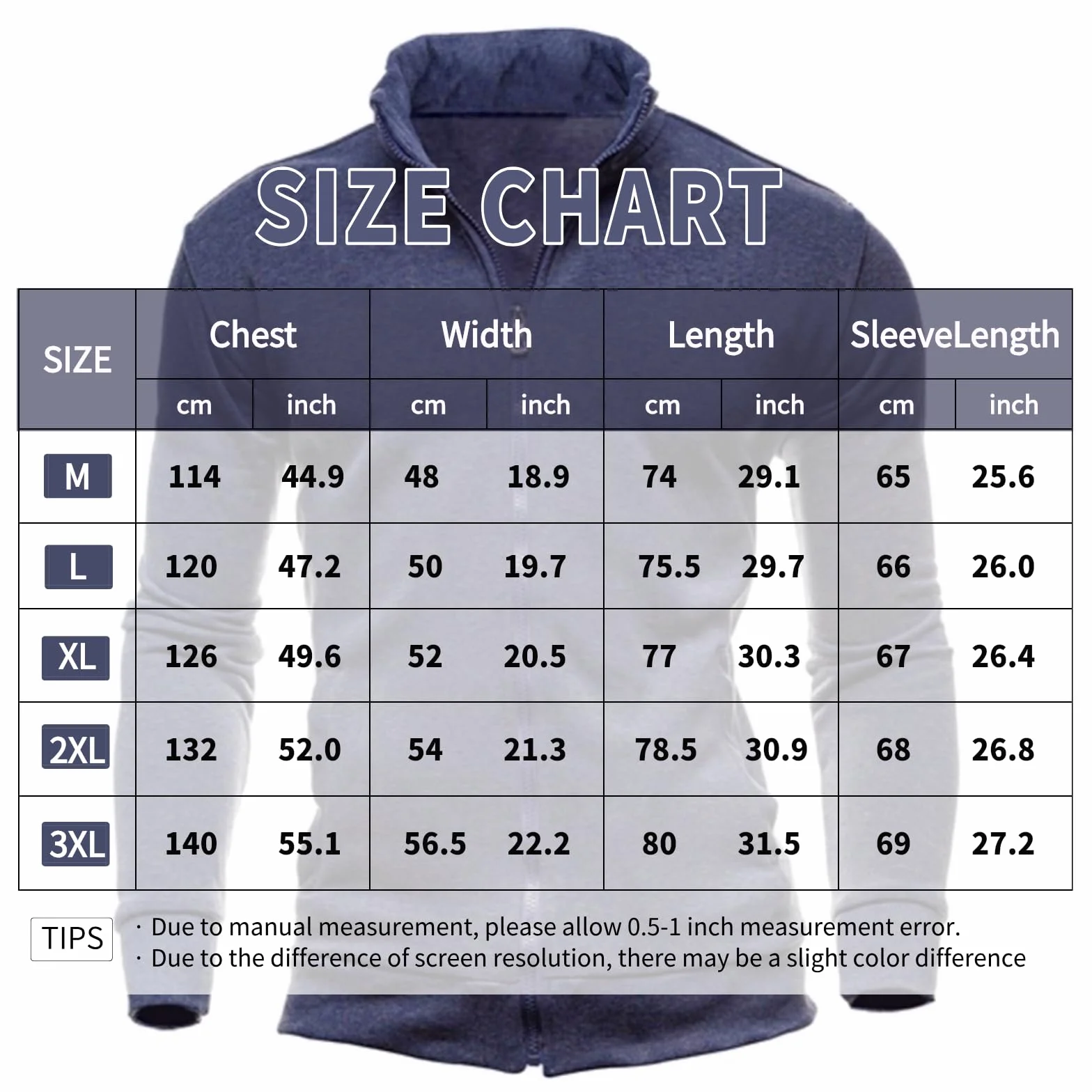 Męska bluza sportowa zapinana na zamek lekka zimowa M-3XL