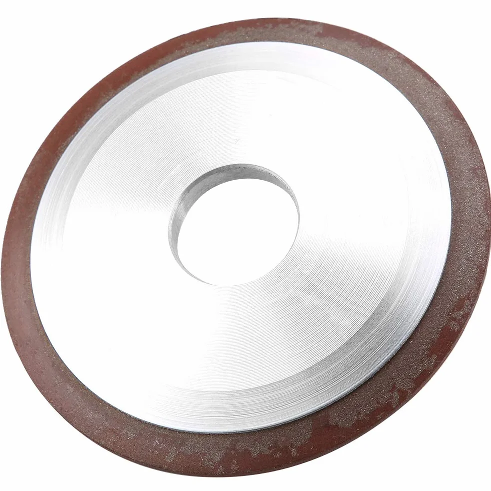 Diamentowa tarcza szlifierska 125 mm x 32 mm, ostrząca tarcza ścierna z żywicy do twardej stali węglikowej, idealna dla profesjonalnego szlifowania i polerowania