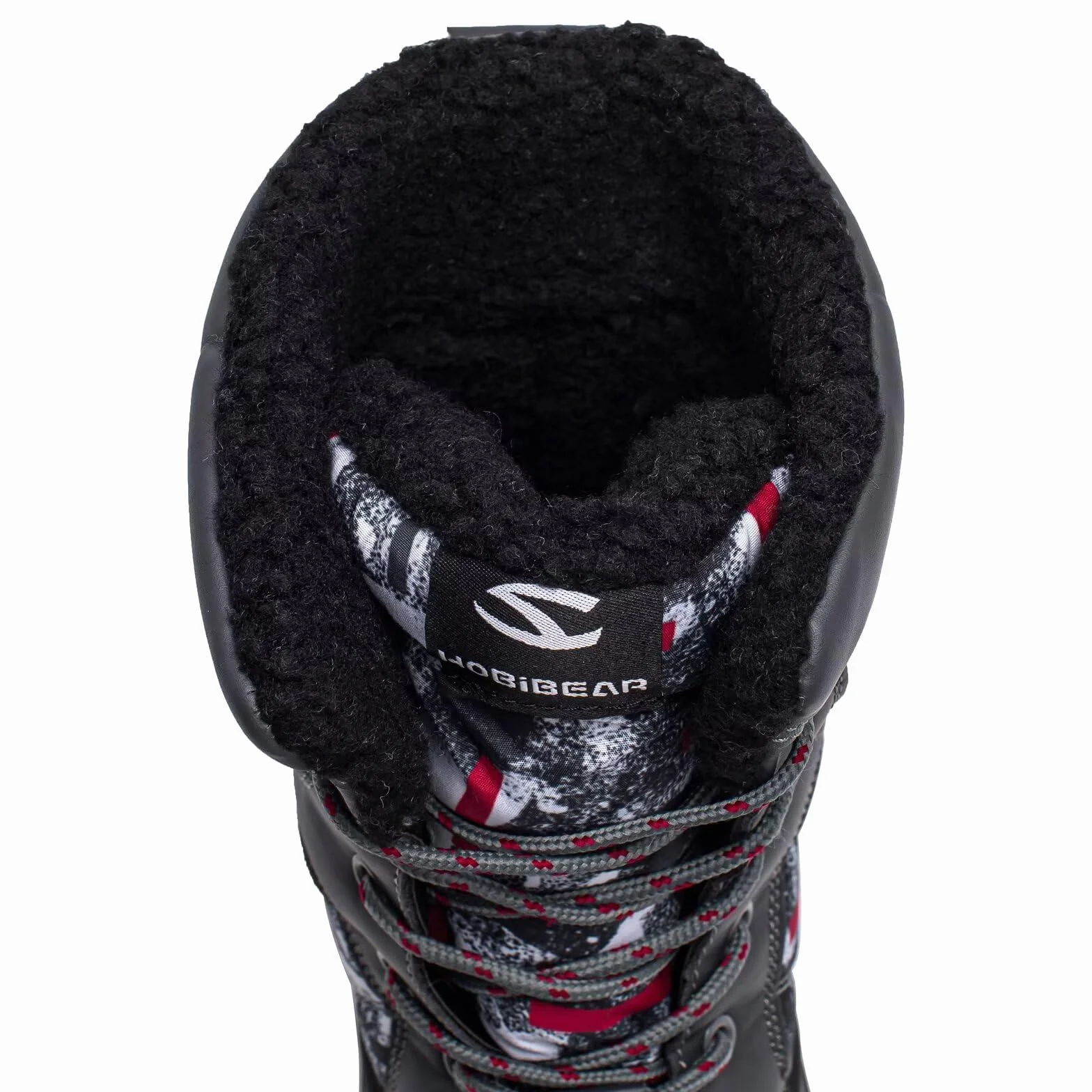 HOBIBEAR Dziecięce buty śniegowe chłopcy dziewczęta zimowe ciepłe wodoodporne buty zimowe