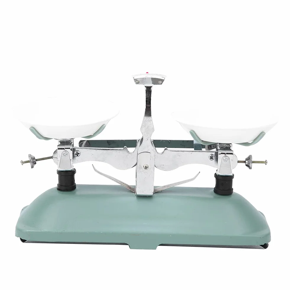 Waga Mechaniczna 100/500 Gramów z Zestawem Obciążników Taca 10g, 20g, 50g, 100g, 200g