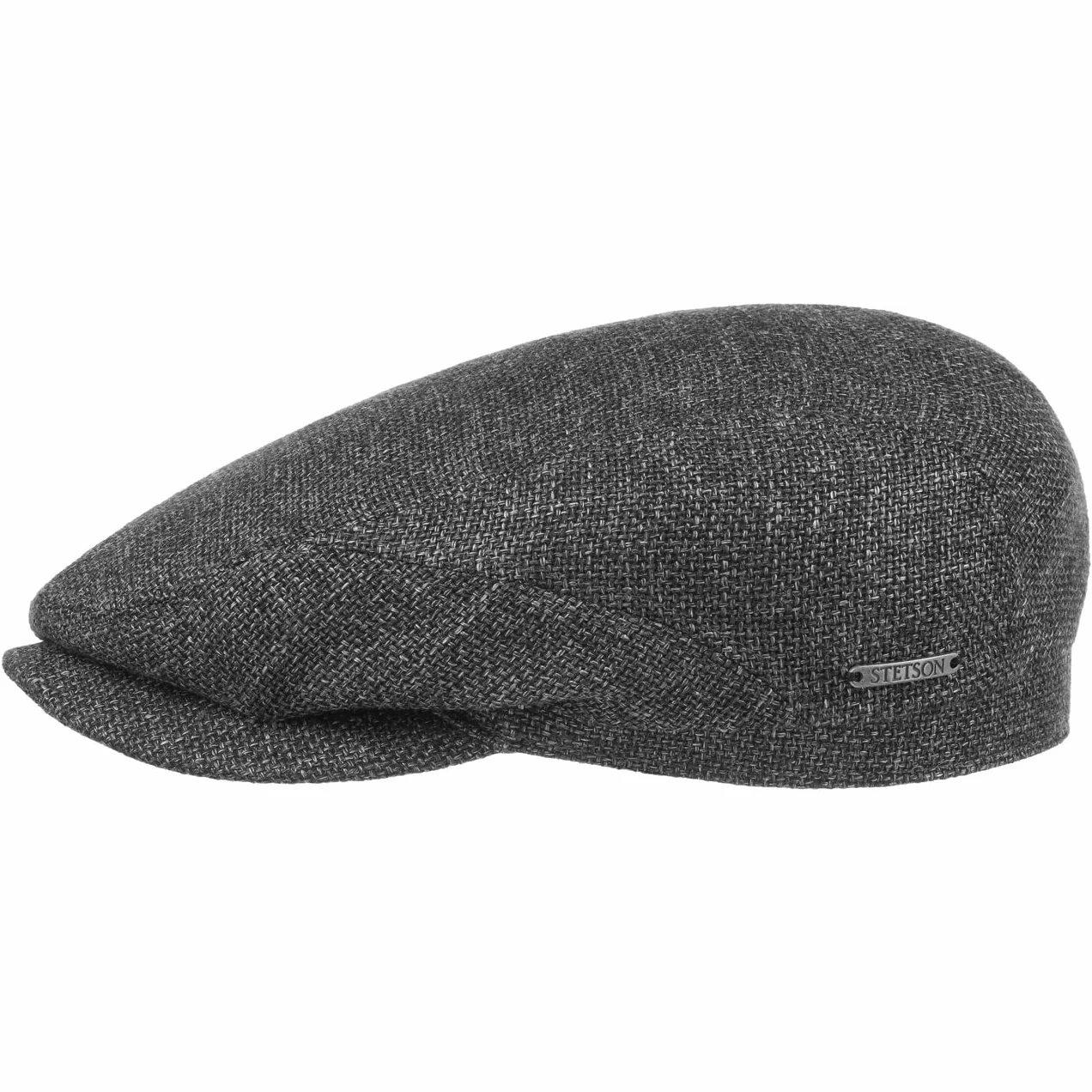 Stetson Taleco wełniana płaska czapka z lnu dla mężczyzn - wyprodukowana w UE czapka bluszczowa, podszewka, wiosna - lato