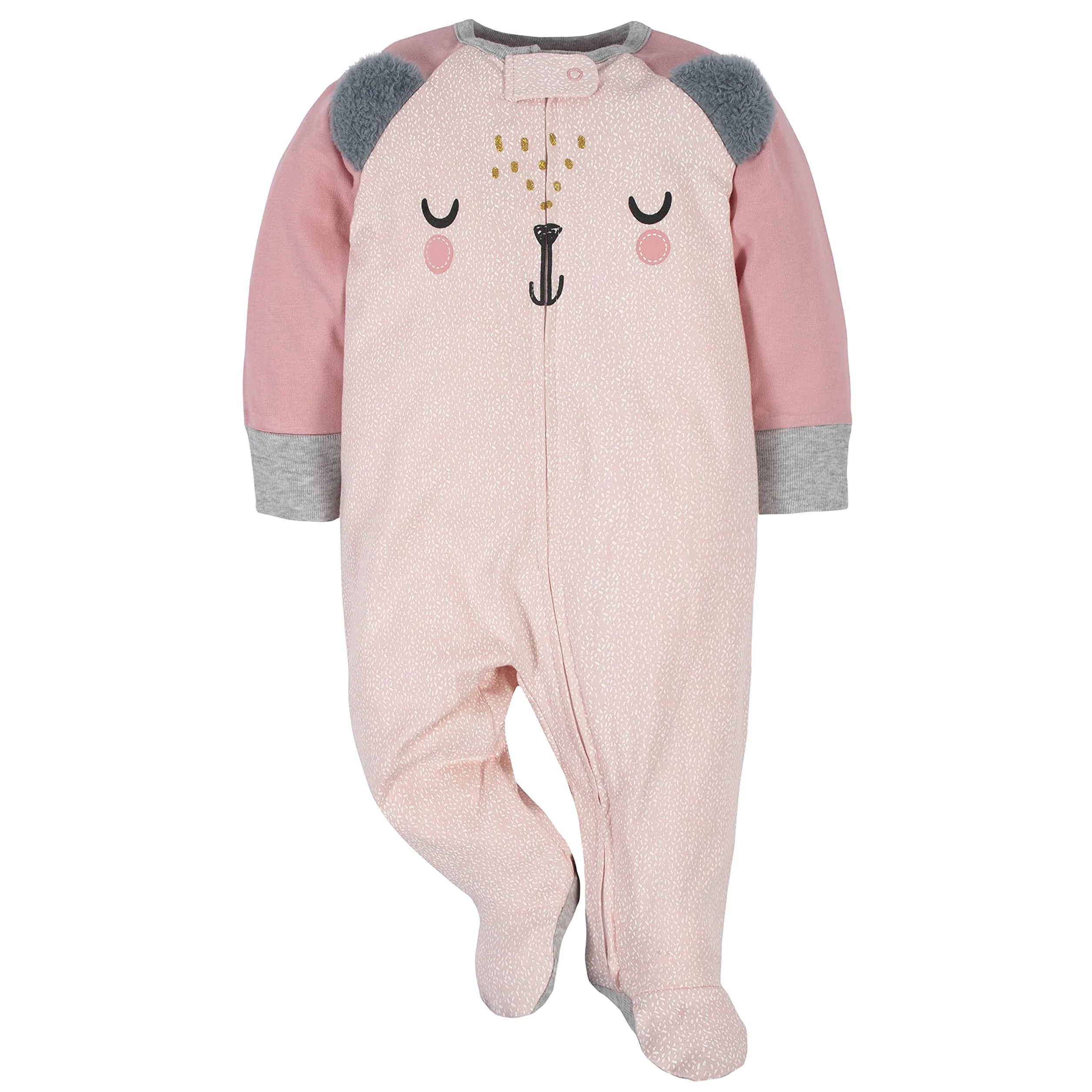 Gerber Sleep 'N Play with Mitten Cuffs Niemowlęta - dziewczynki 18501416a