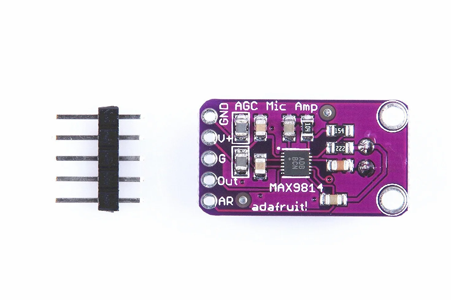 DollaTek MAX9814 Electret MIC modu? wzmacniacza mikrofonu automatyczne sterowanie wzmocnieniem dla Arduino