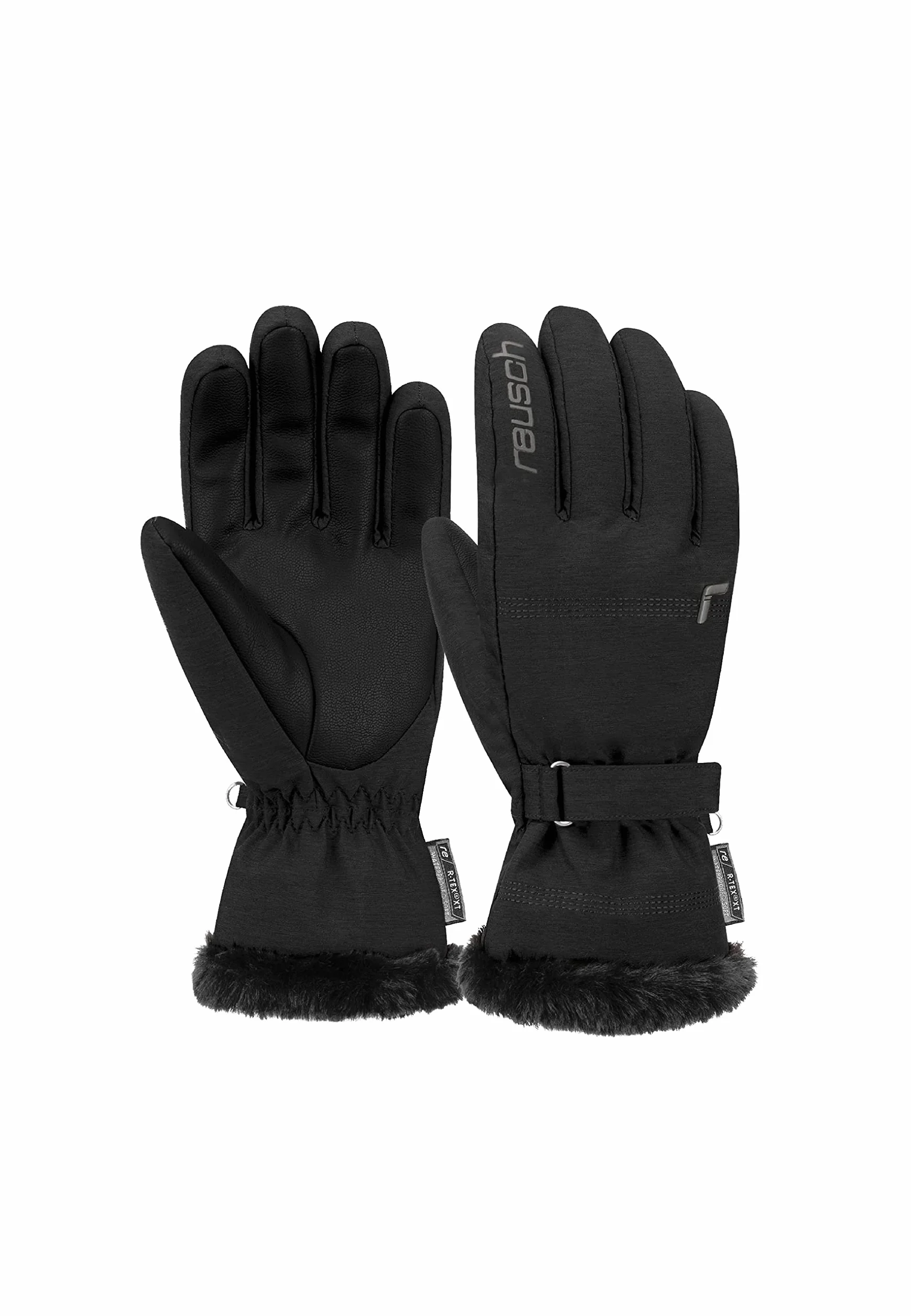 Reusch rękawiczki zimowe Kobiety Luna R-tex® Xt z wodoodporną i oddychającą membraną, przyjemnie ciepłe rękawice narciarskie rękawice śniegowe