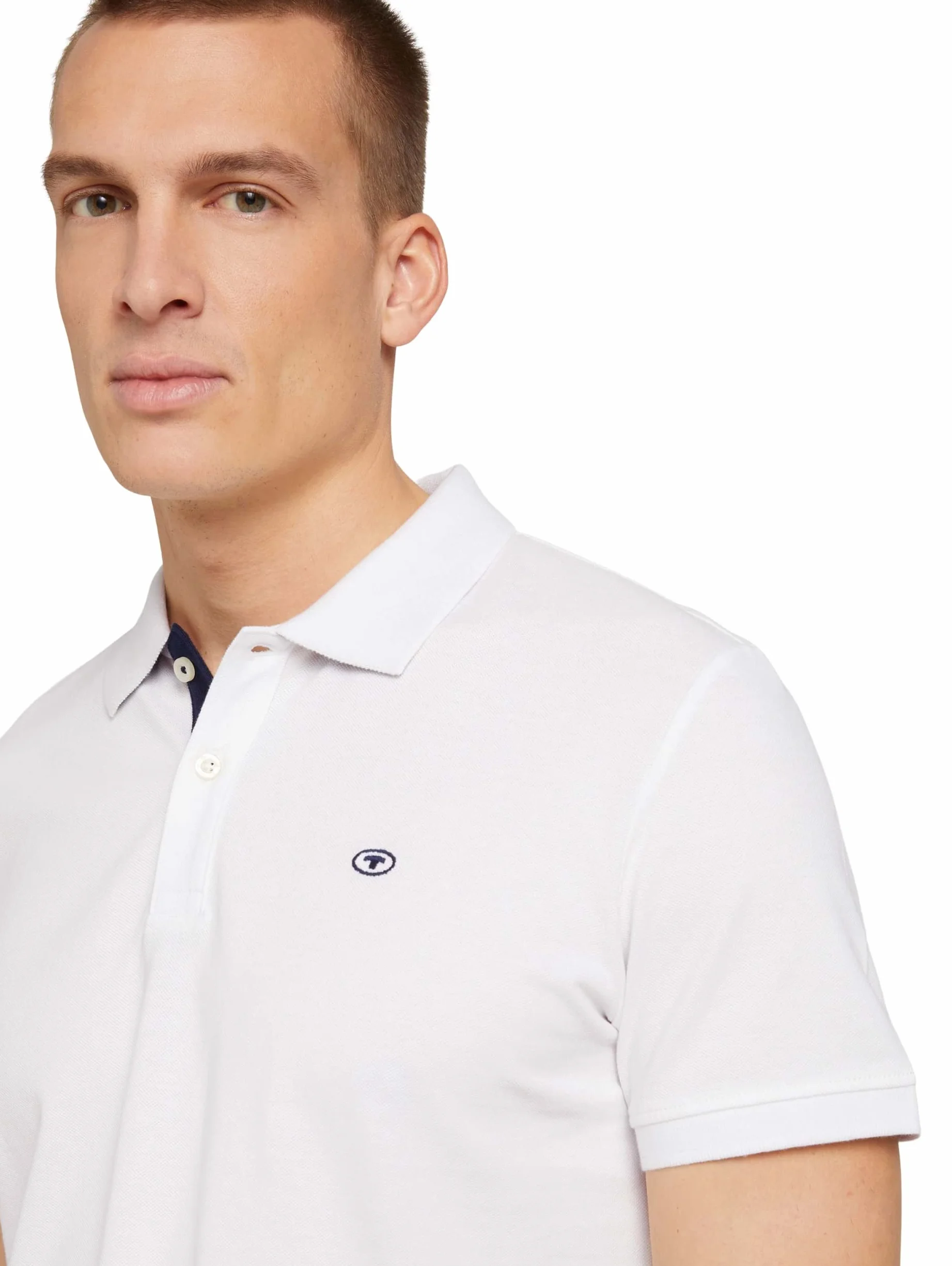 TOM TAILOR Męskie Koszulka polo Basic Piqué