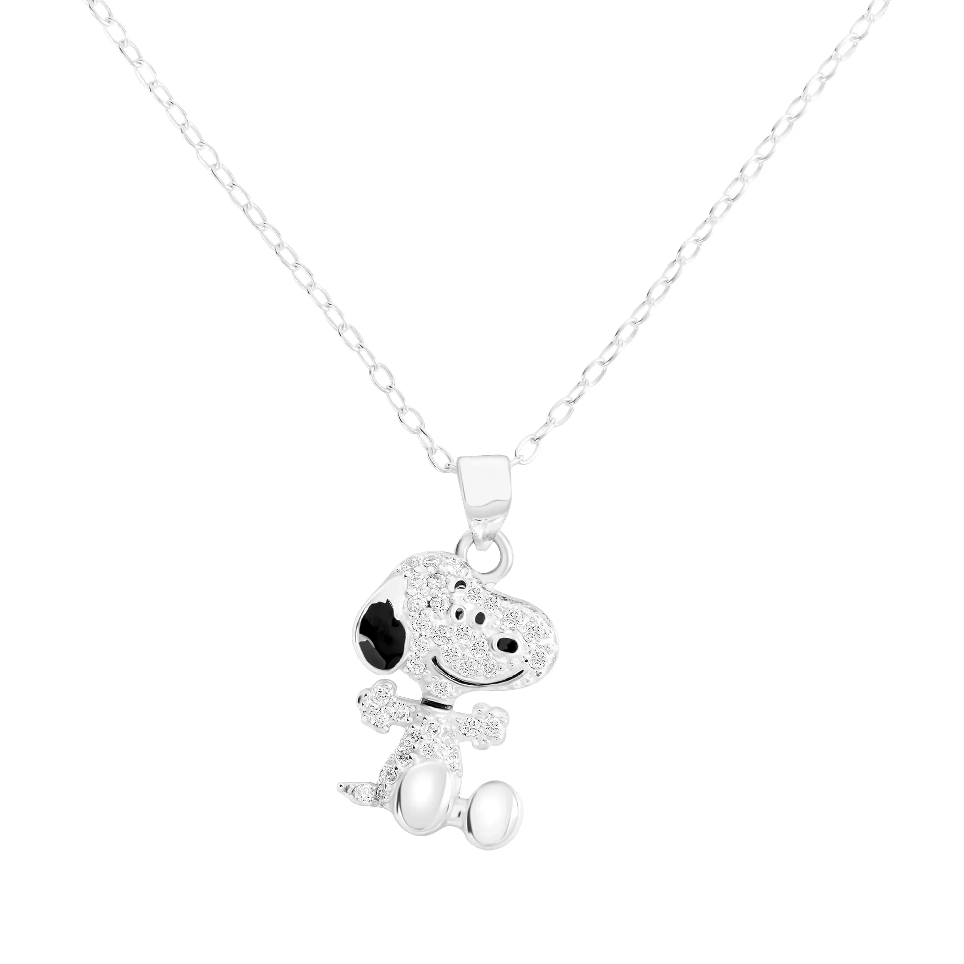 Peanuts Snoopy Snoopy Damski Naszyjnik Kolor Srebrny