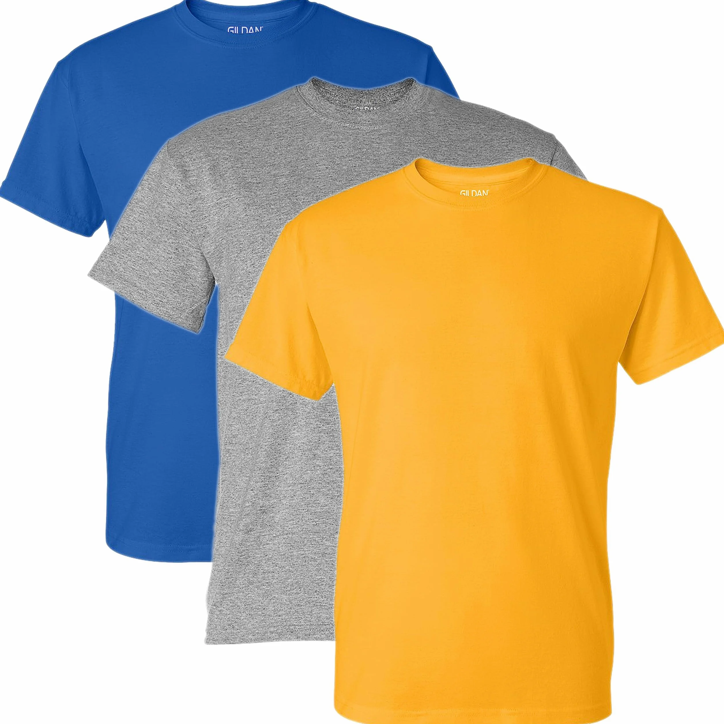 Gildan Koszula Mężczyźni DryBlend Adult T-Shirt, 2-Pack