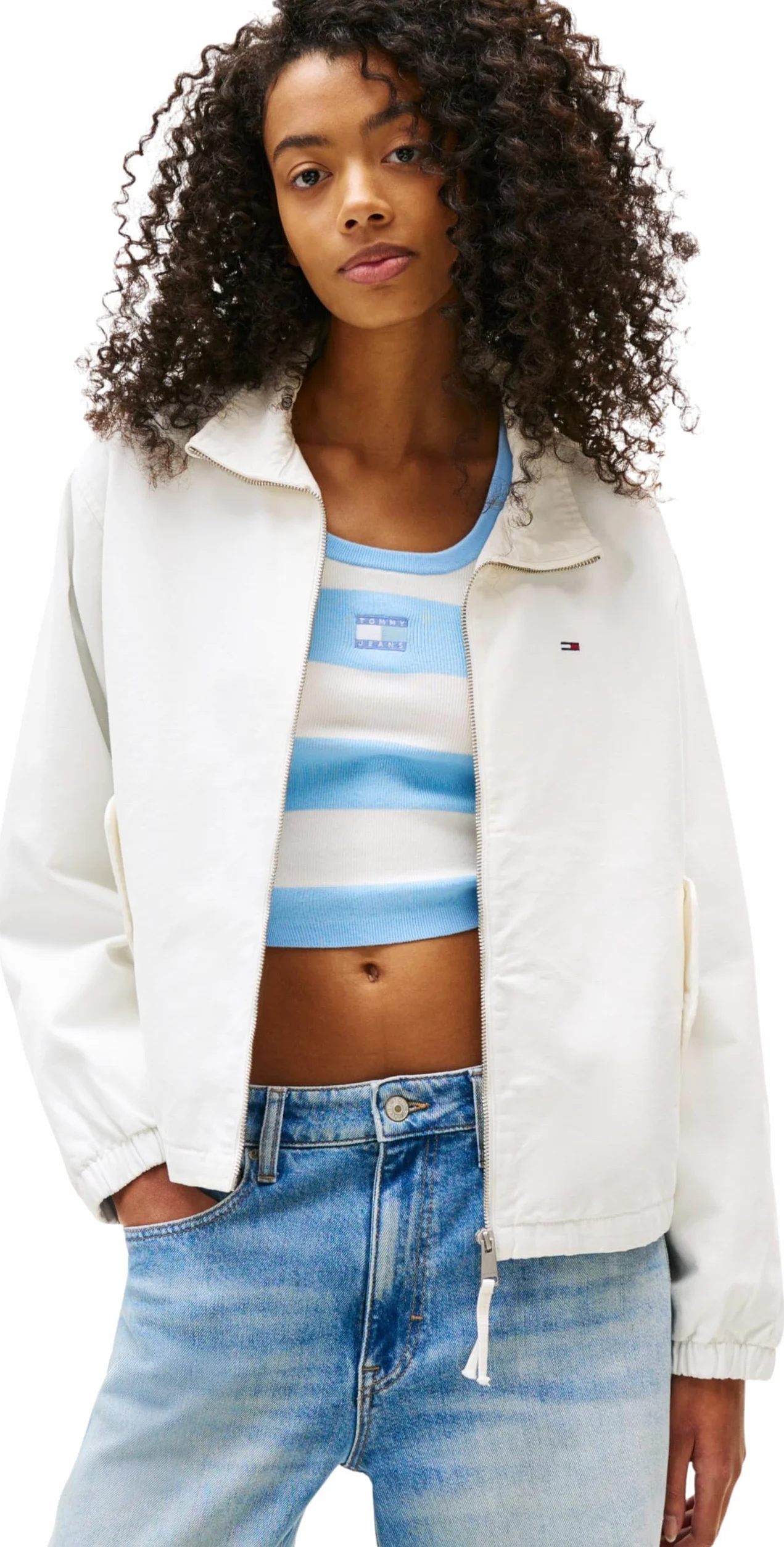 Tommy Jeans Inne kurtki Kobiety Tjw Reg Zip Cotton Jacket Ext Dw0dw20526