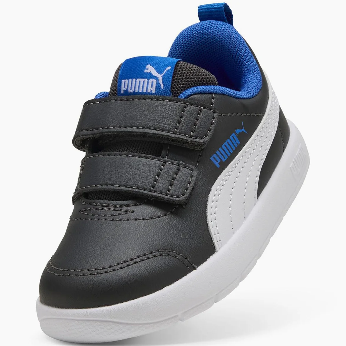 PUMA Unisex Courtflex V3 dziecięce buty niemowlęce, V3 V White Clyde Royal, 9 UK