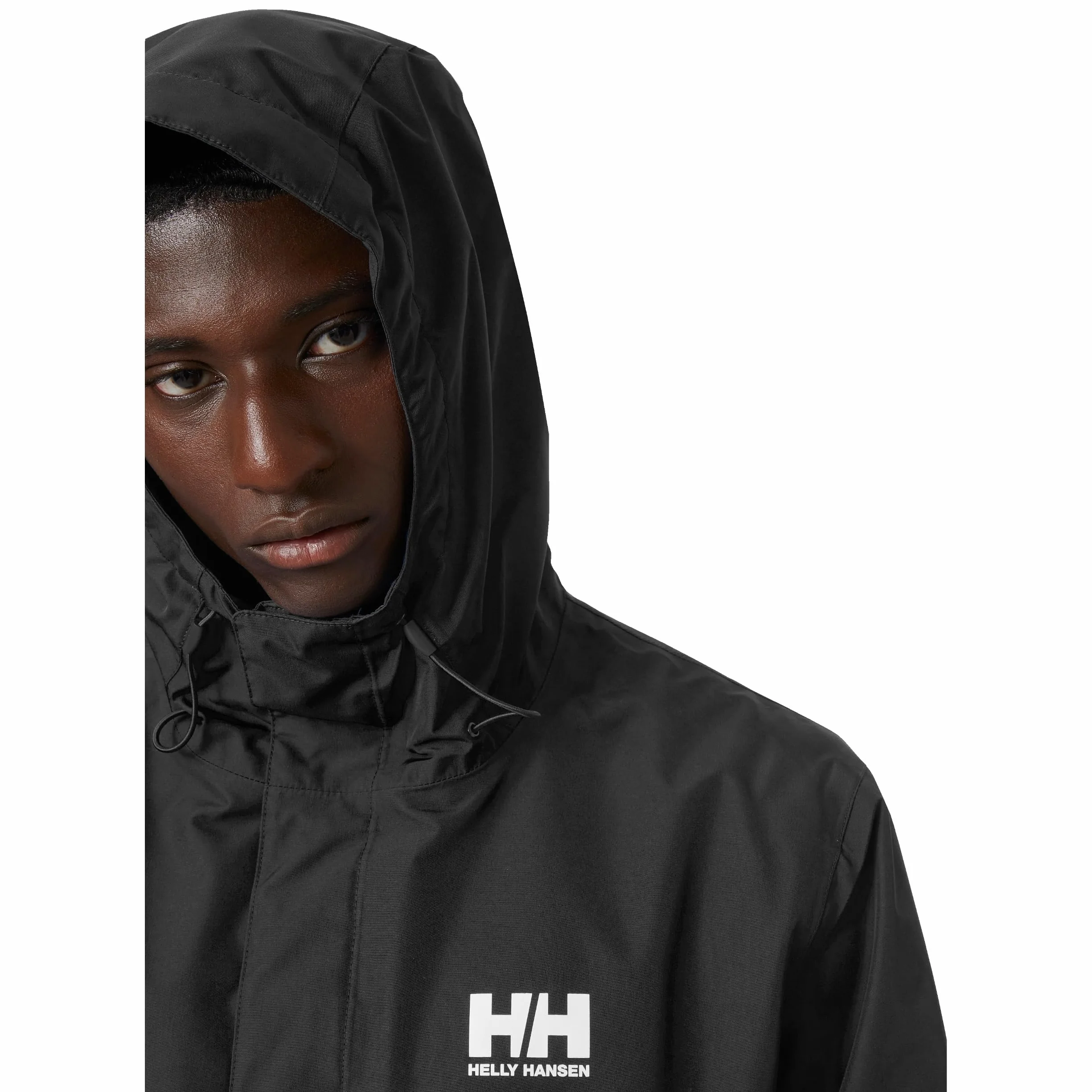 Helly-Hansen Mężczyźni Seven J Jacket Kurtka Przeciwdeszczowa, Czarny, XL