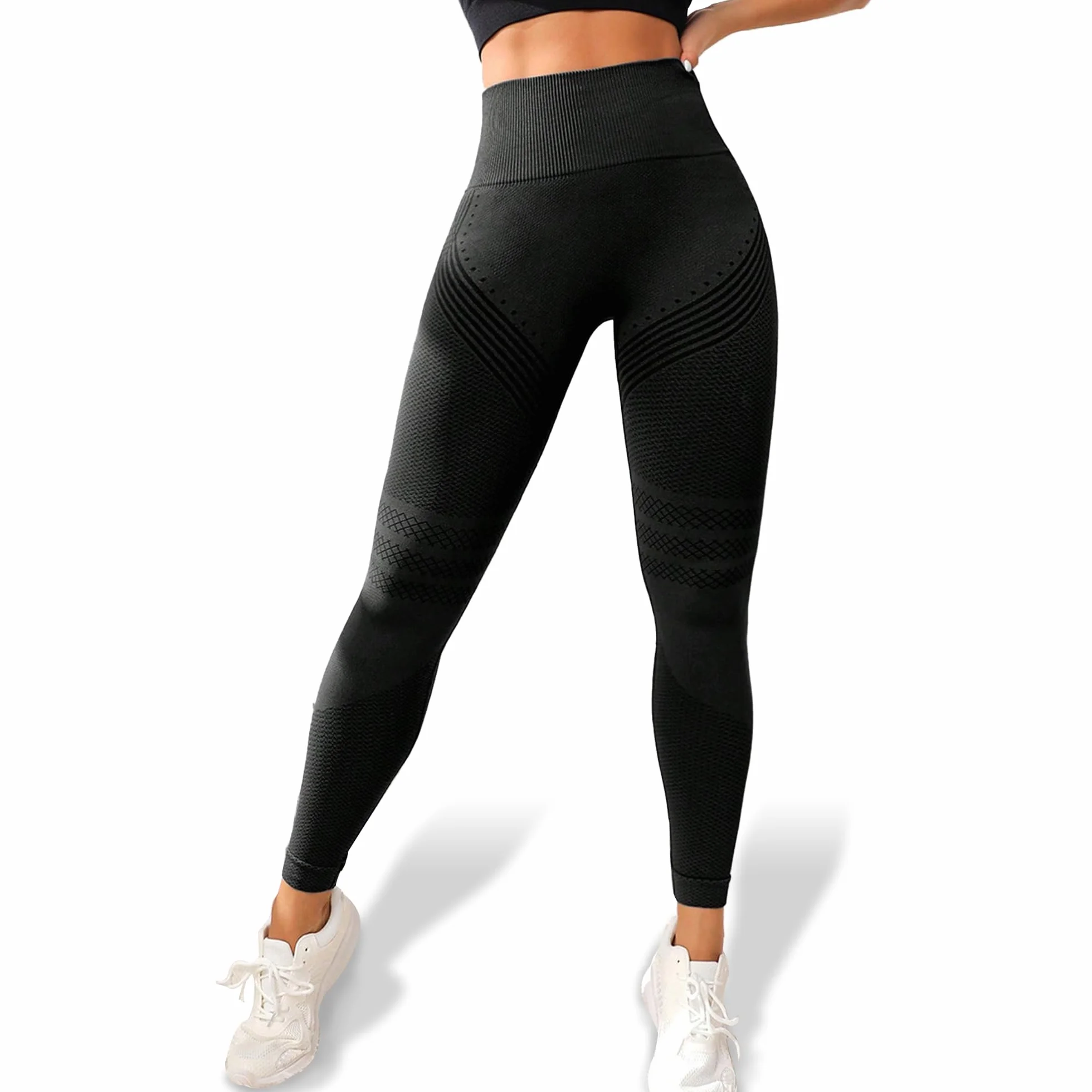 Legginsy antycellulitowe, sportowe legginsy push-up dla kobiet, nieprzezroczyste, kompresyjne, sportowe spodnie z wysokim stanem, joga, pilates