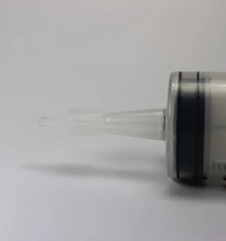 1853 strzykawka dozująca z uchwytem pierścieniowym, z wężem dozującym, 100 ml