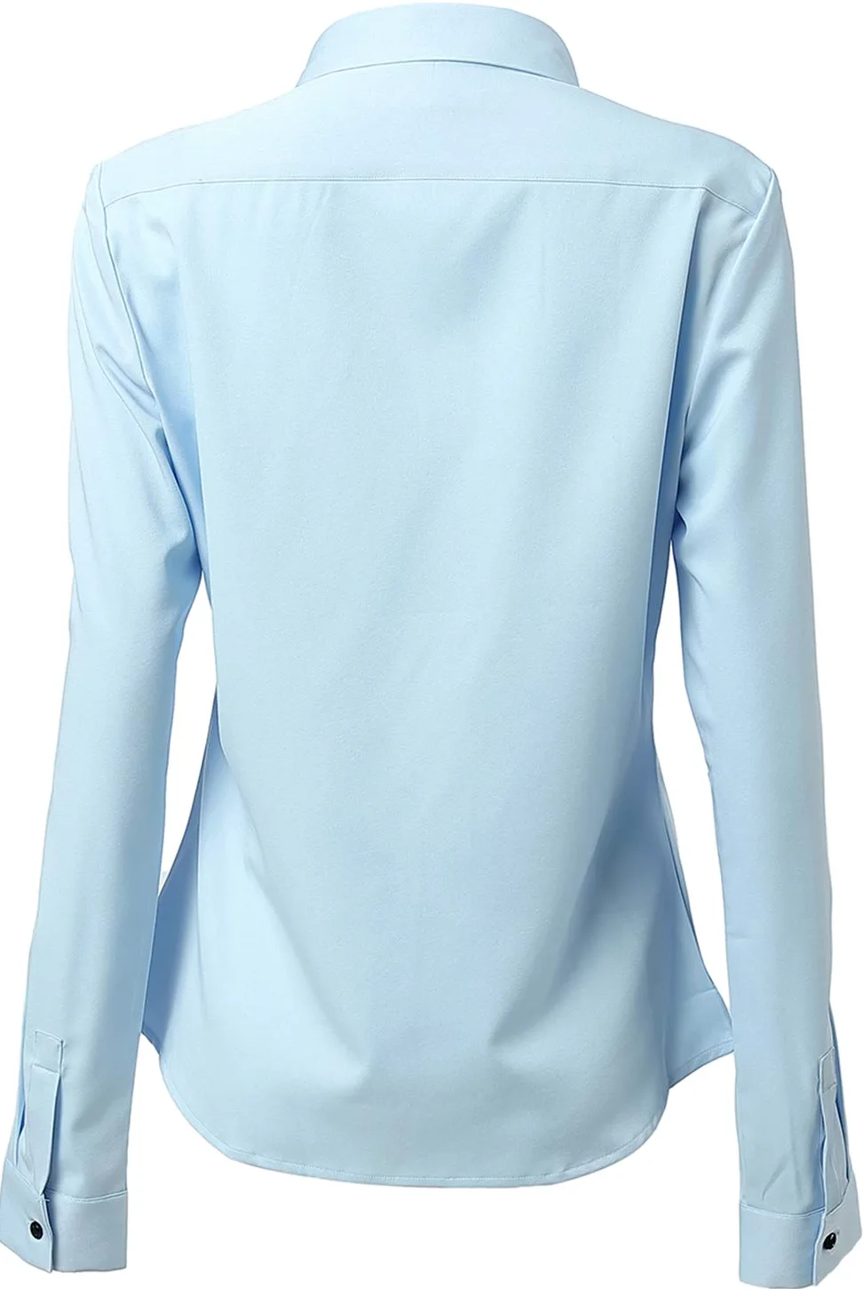 FLY HAWK Koszula damska bluzka basic włókno bambusowe koszula koszula slim fit koszule robocze z długim rękawem stretch koszule czas wolny biznesowa elegancka koszula rozmiar 34 do 52