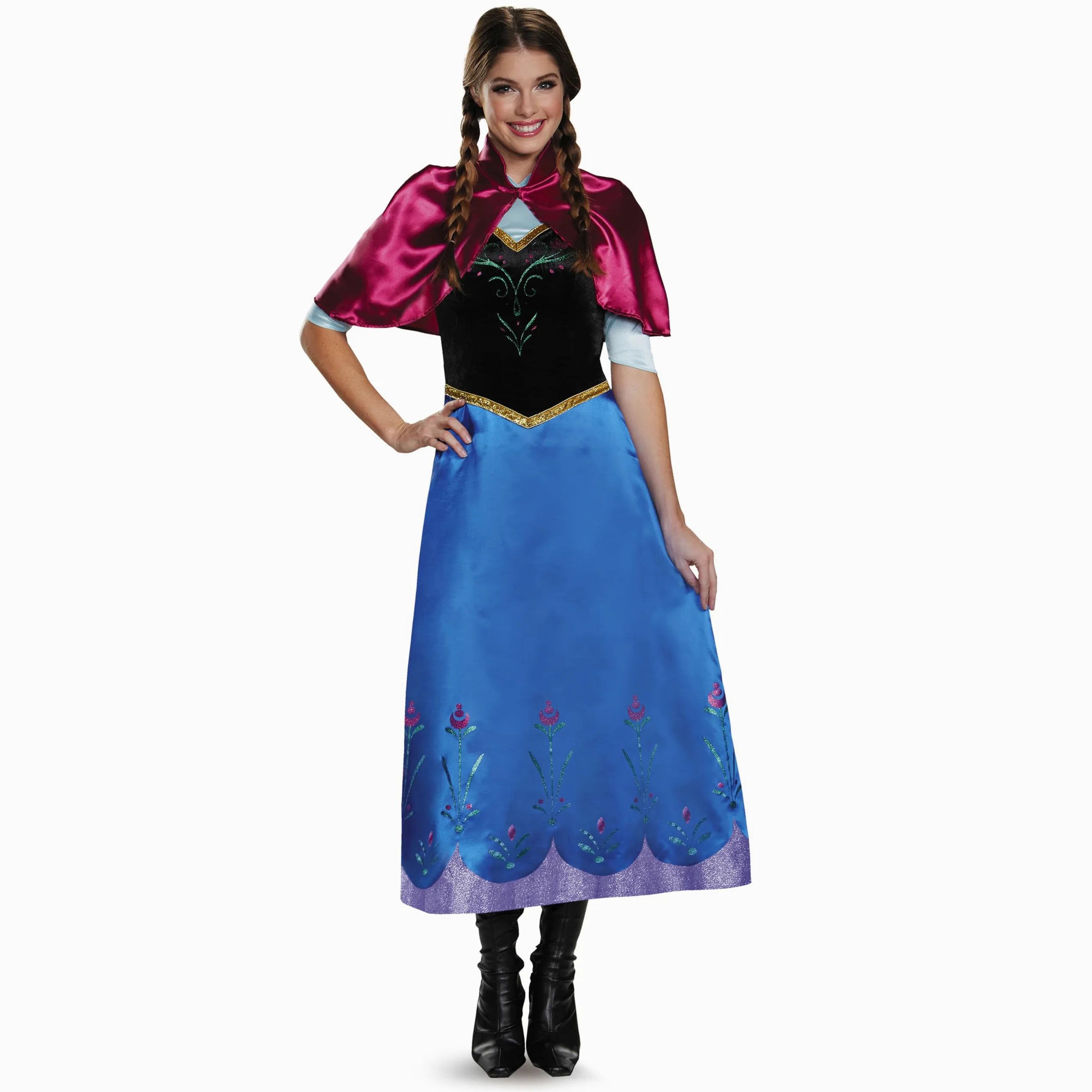 Disguise Damski kostium Frozen Anna Traveling Deluxe