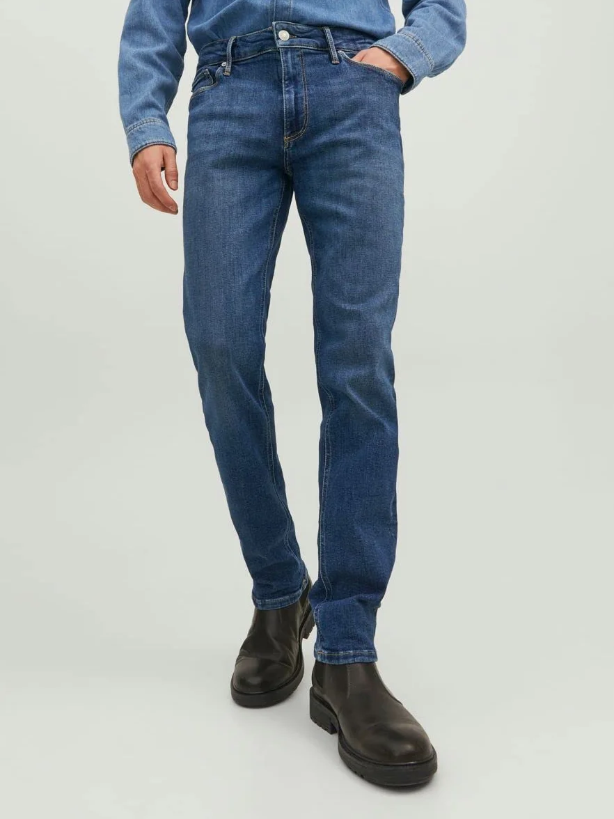 JACK & JONES Jjiclark Jjevan Jos 298 Lid Noos - Dżins Mężczyźni