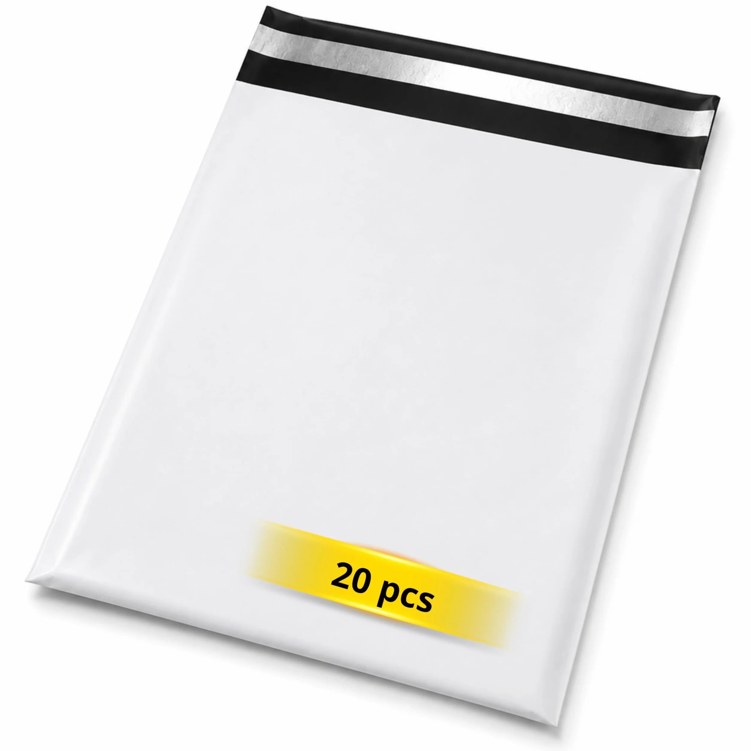 Foliopaki samoprzylepne 24 x 32 cm 50 μm białe nieprzezroczyste LDPE