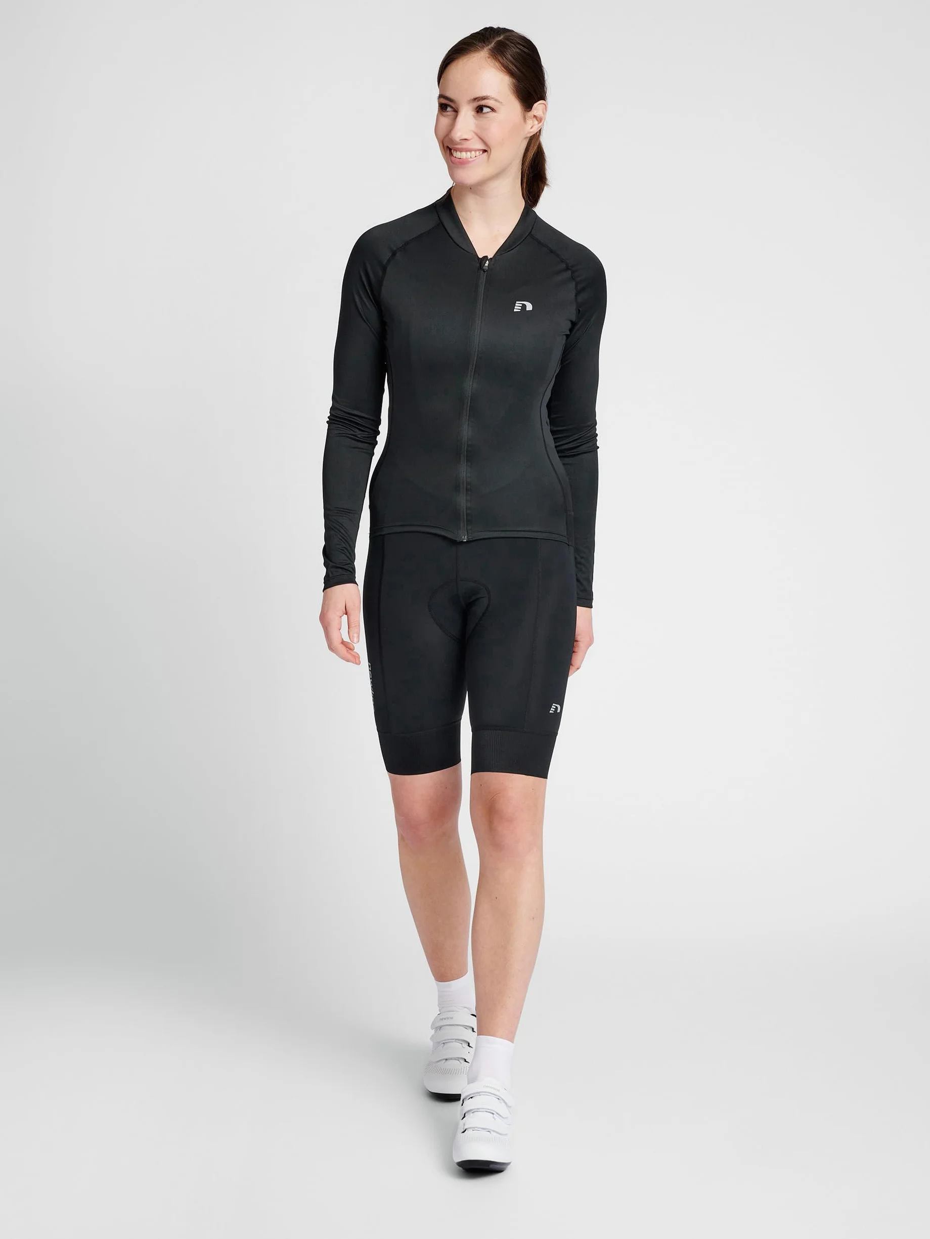 Women's Core Bike L/S koszulka damska czarna L