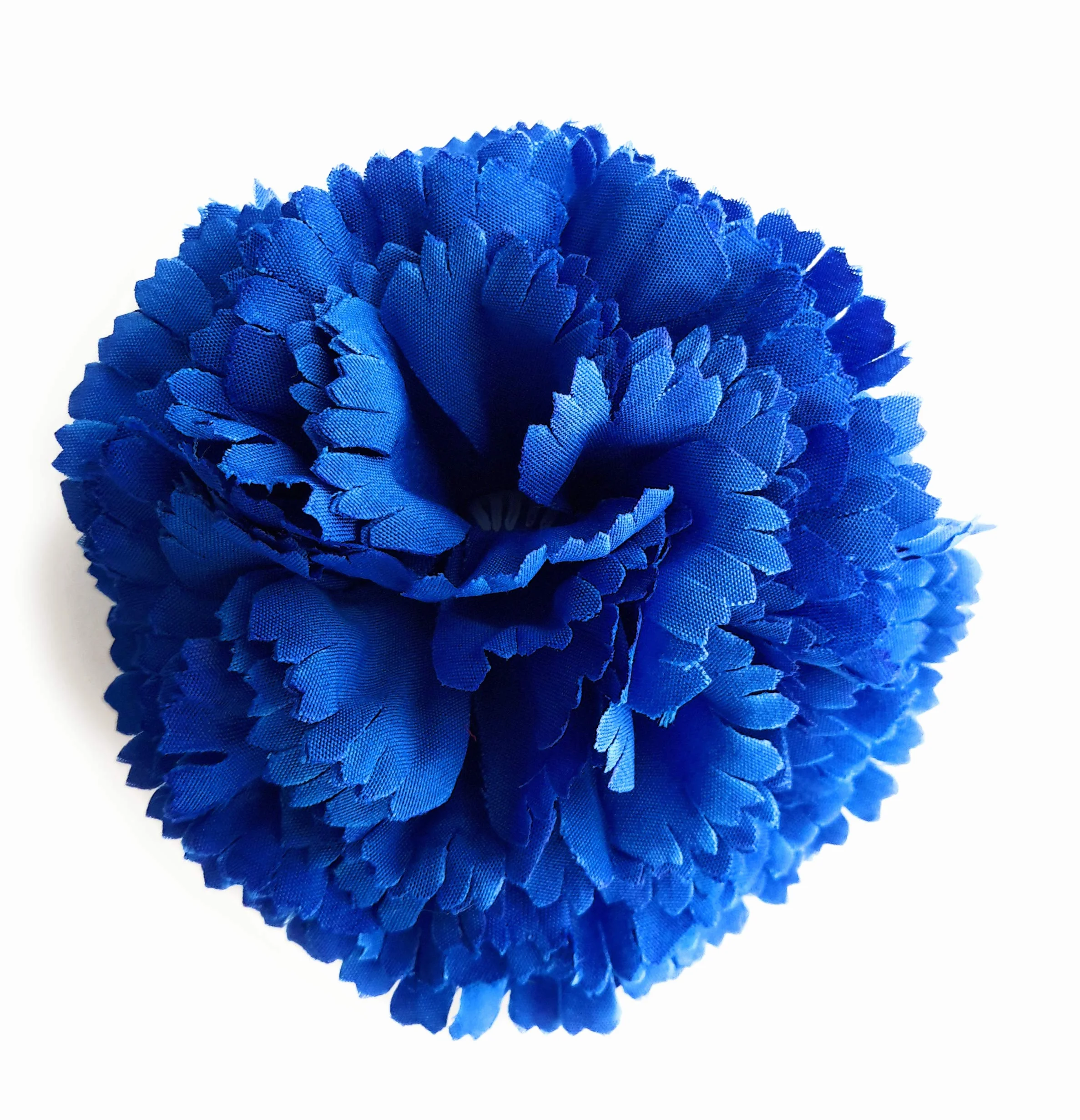 Goździk Flamenco Ozdoba Włosy Kwiat Niebieski Ø9cm