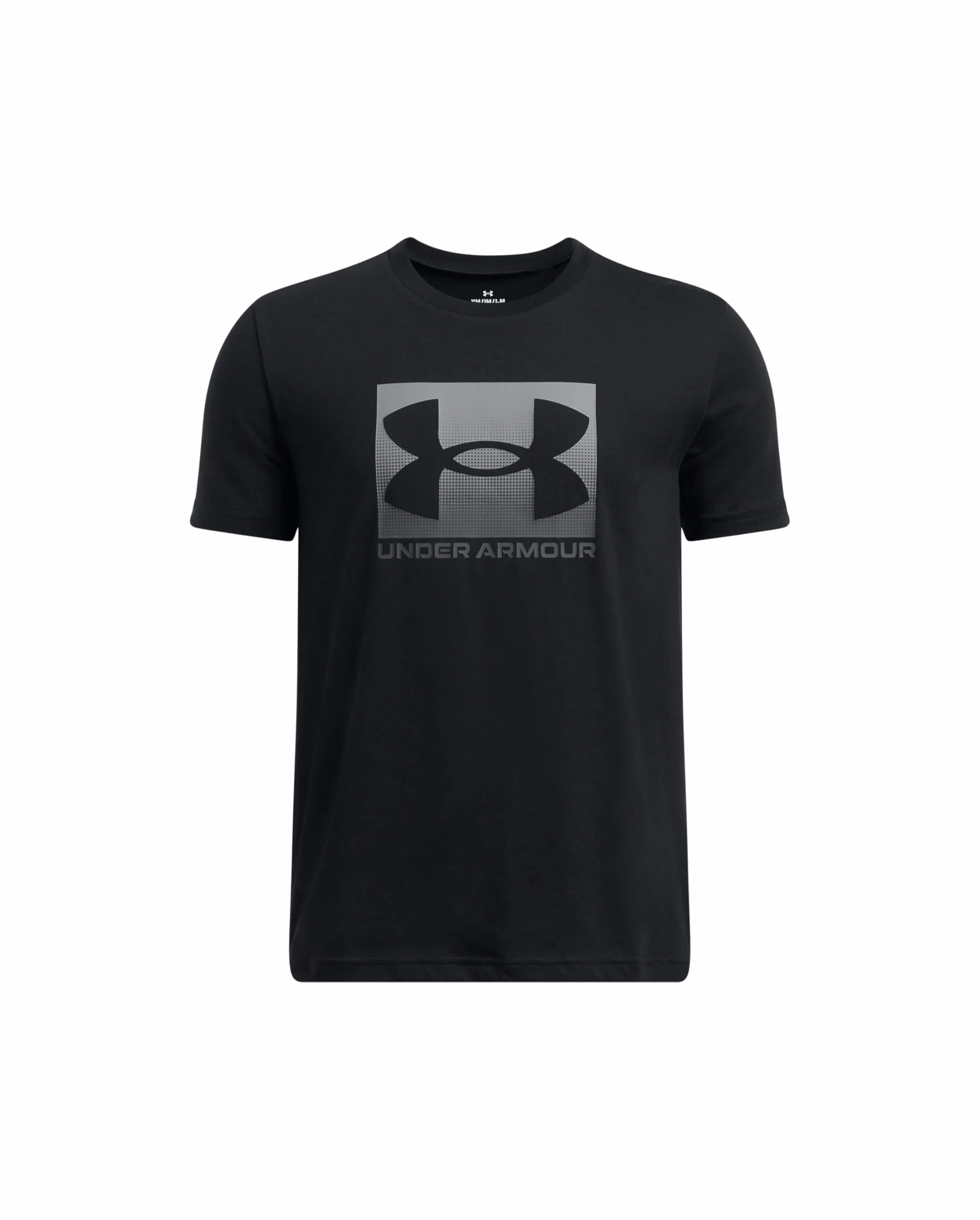 Under Armour UA B Boxed Sports Update SS - Czarny/Pitch Gray - YXL, Czarny / / Szary, 160-170