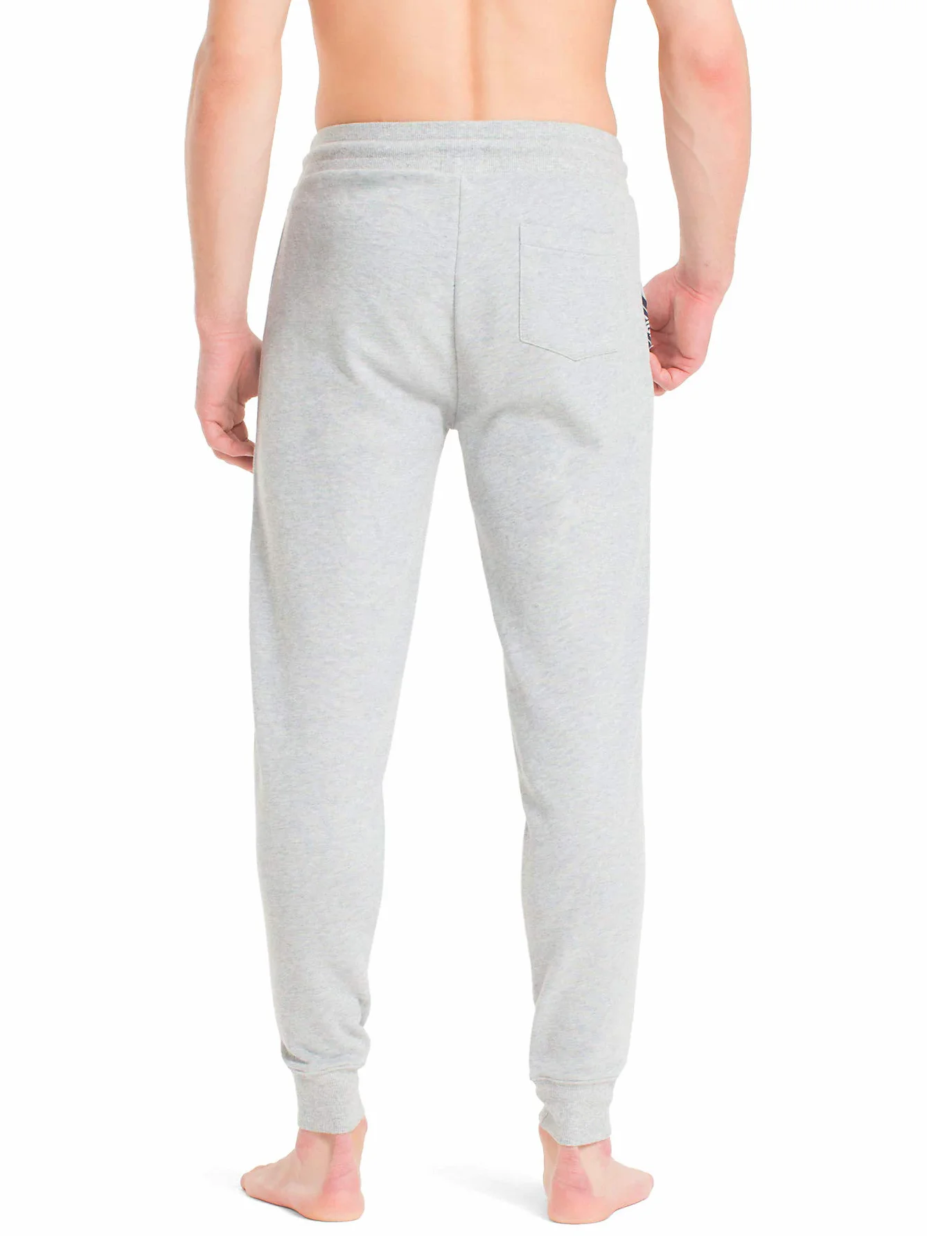 Tommy Hilfiger Mężczyźni Spodnie Termiczne Track Pant Jasnoszary L