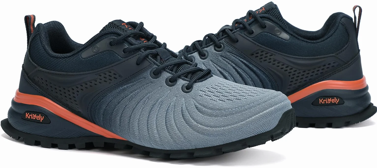 Kricely Męskie buty do biegania w terenie modne spacery turystyczne trampki dla mężczyzn tenis cross buty treningowe outdoorowe snearker męskie obuwie treningowe na co dzień