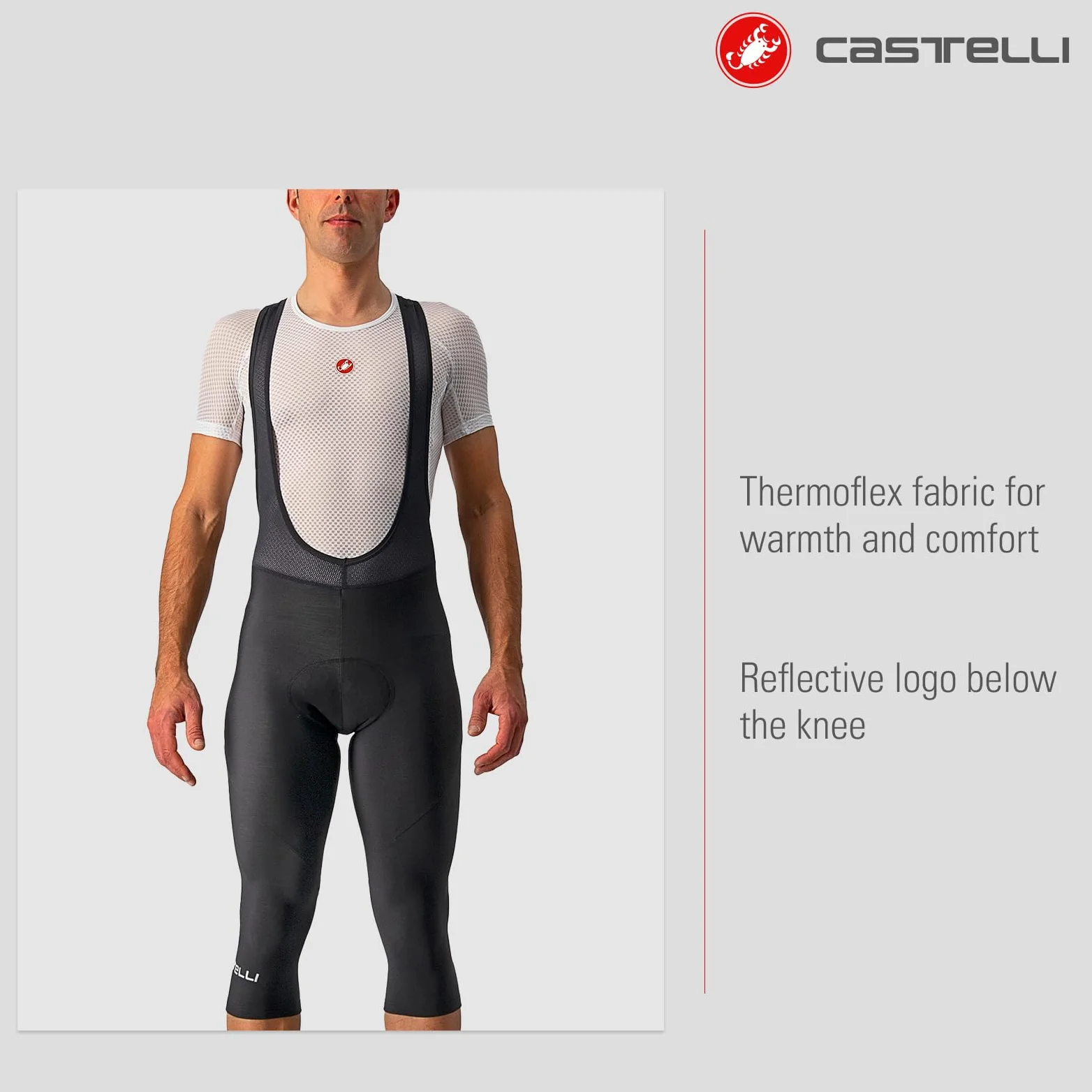 CASTELLI Entrata Thermal Bibknicker - Spodenki Mężczyźni