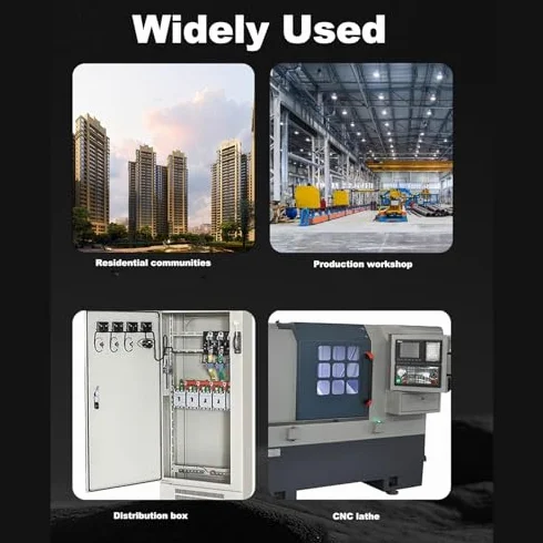 Lampka Kontrolna Przemysłowa Montaż na Szynie DIN Wskaźnik świetlny Obwód Wskazanie Sygnału dla Skrzynki Rozdzielczej Tokarki CNC Warsztaty AC DC 230 V (GREEN)