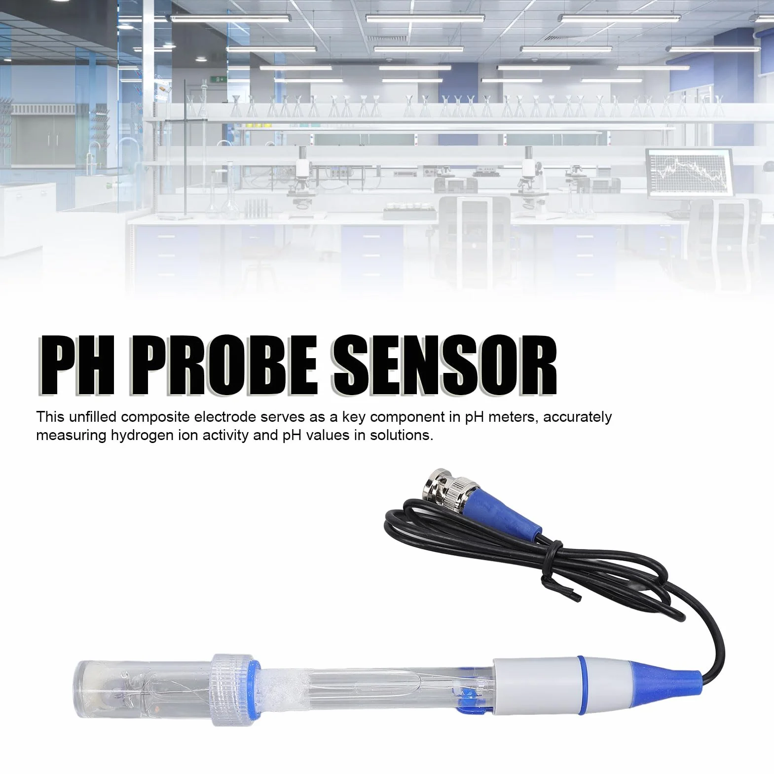 PH Sonda czujnik Wysoka dokładność kompozytowej elektrody pH Wykrywanie odpowiednich laboratoriów Szkoły