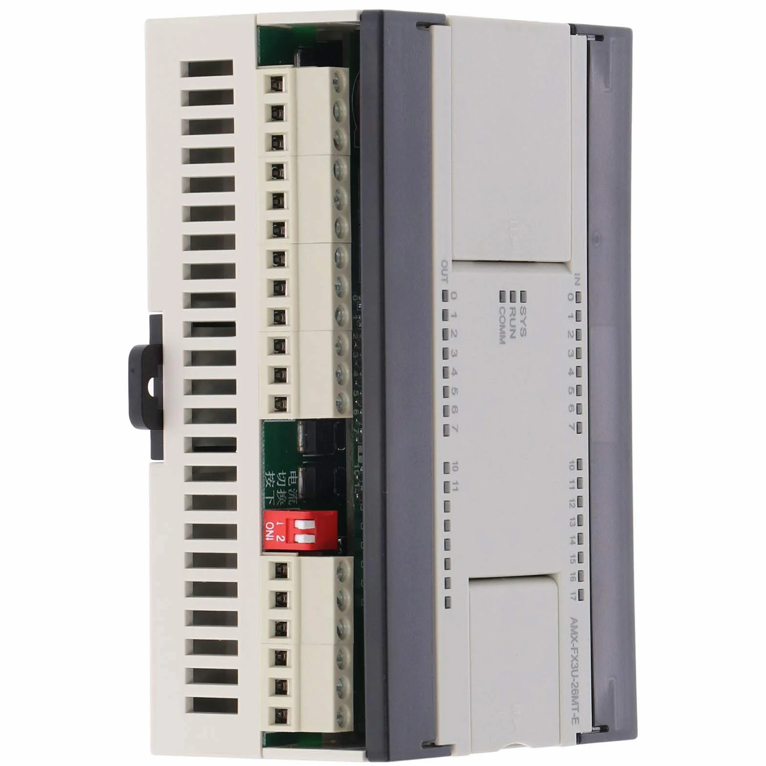 AMX - FX3U - 26 mt - programowalny kontroler E PLC, plastikowa tablica kontrolera, do pobierania sygnału i kontroli sprzętu przemysłowego