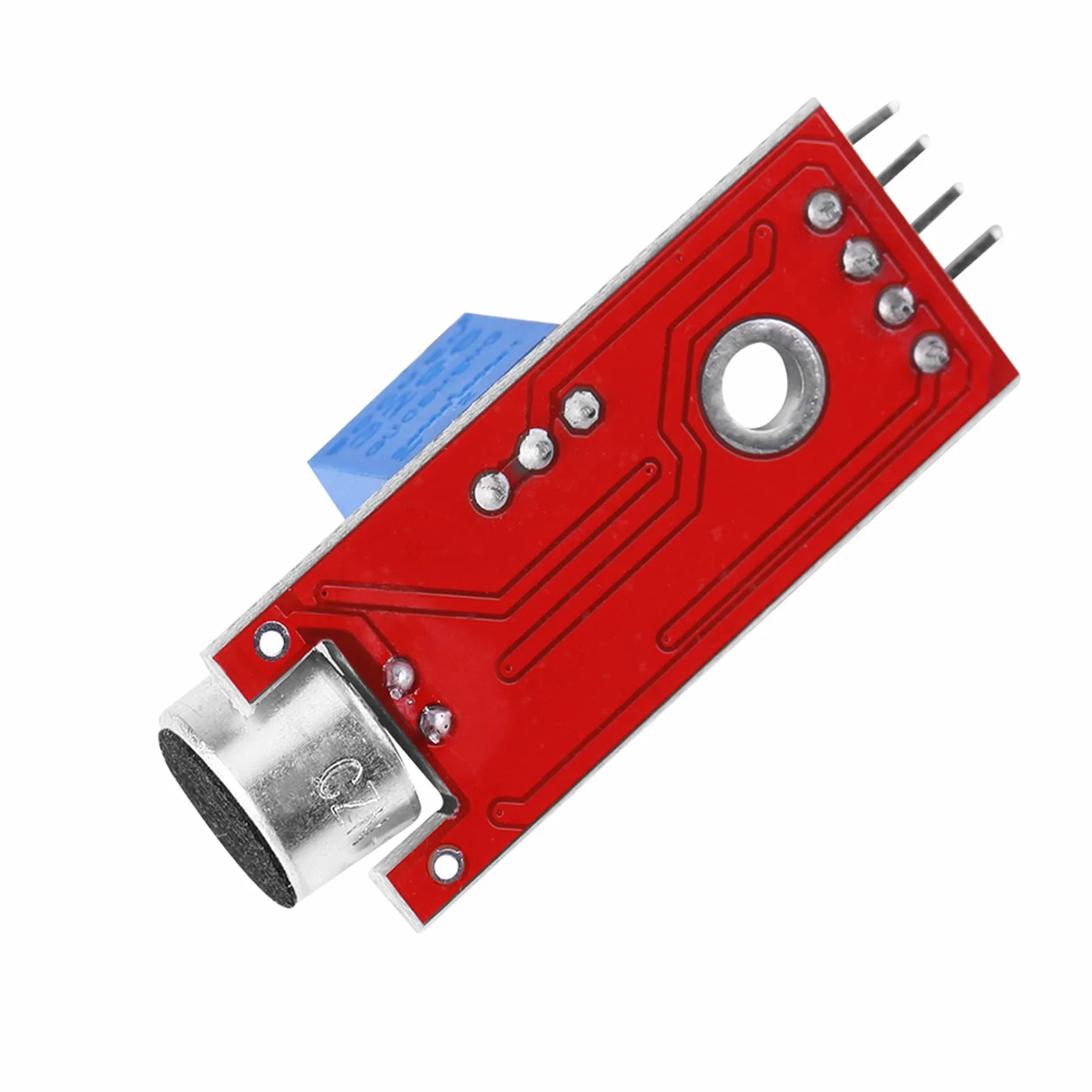 Czujnik Mikrofonu, moduł Mikrofonu DC3.3V 5V, moduł Wzmacniacza Audio Mikrofonu o Wysokiej Czułości Wyjście 20dB Zysk Niski Poziom Hałasu, Narzędzia