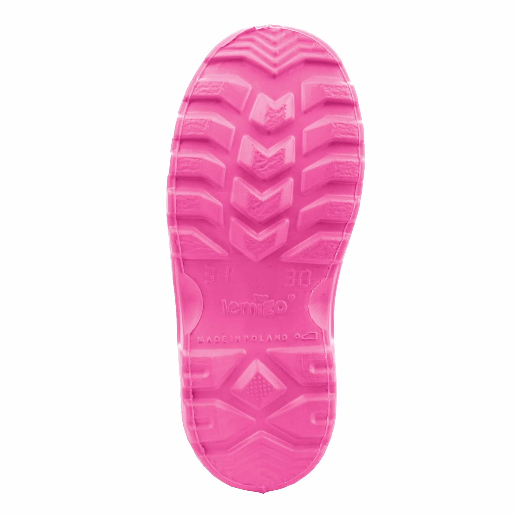 LEMIGO Lekkie kalosze dziecięce z EVA unisex z wyjmowanym ocieplaczem TERMIX 22-37 EU (Fuksja, 32/33)